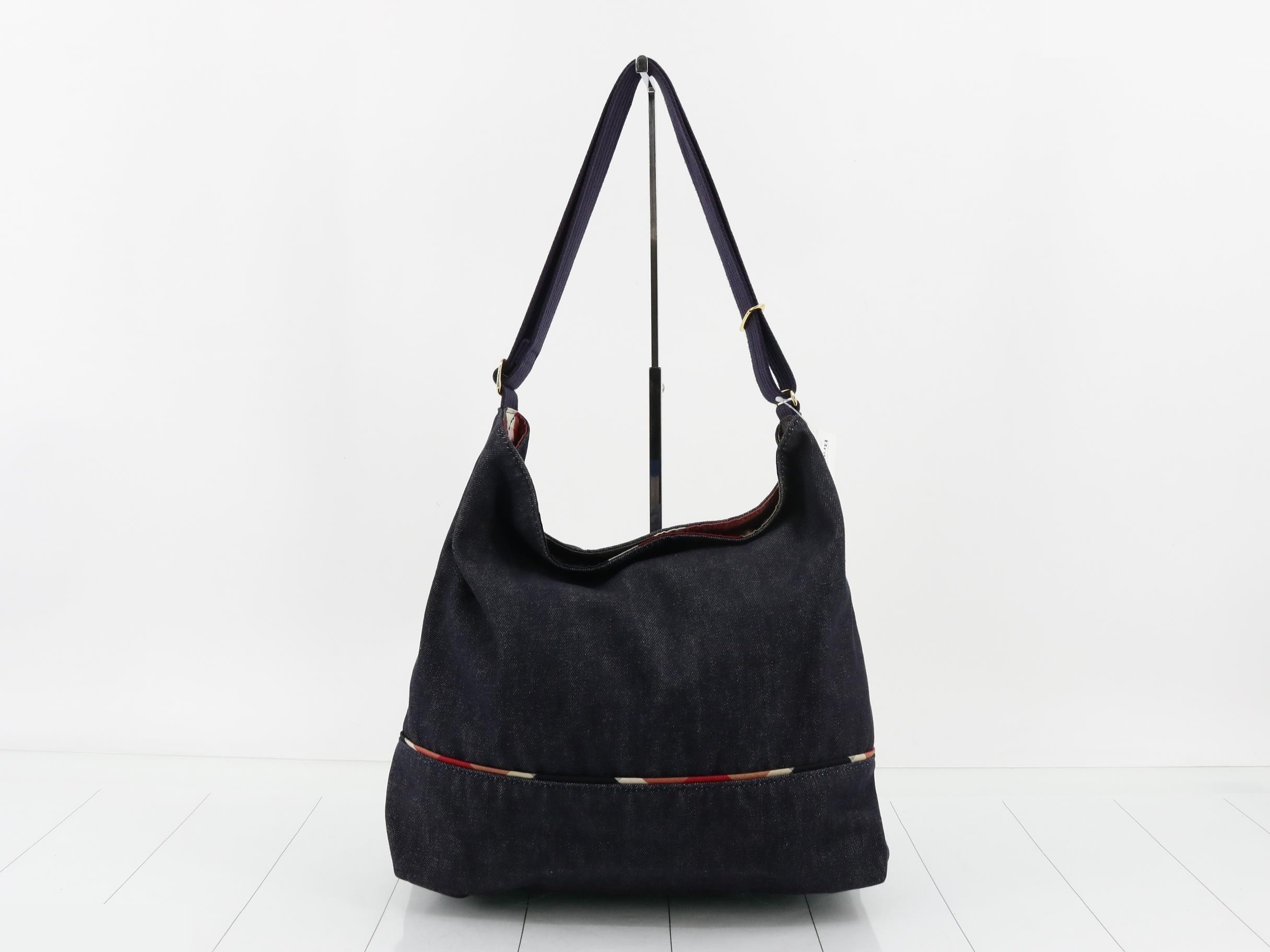 Denim shoulder bag — view 2