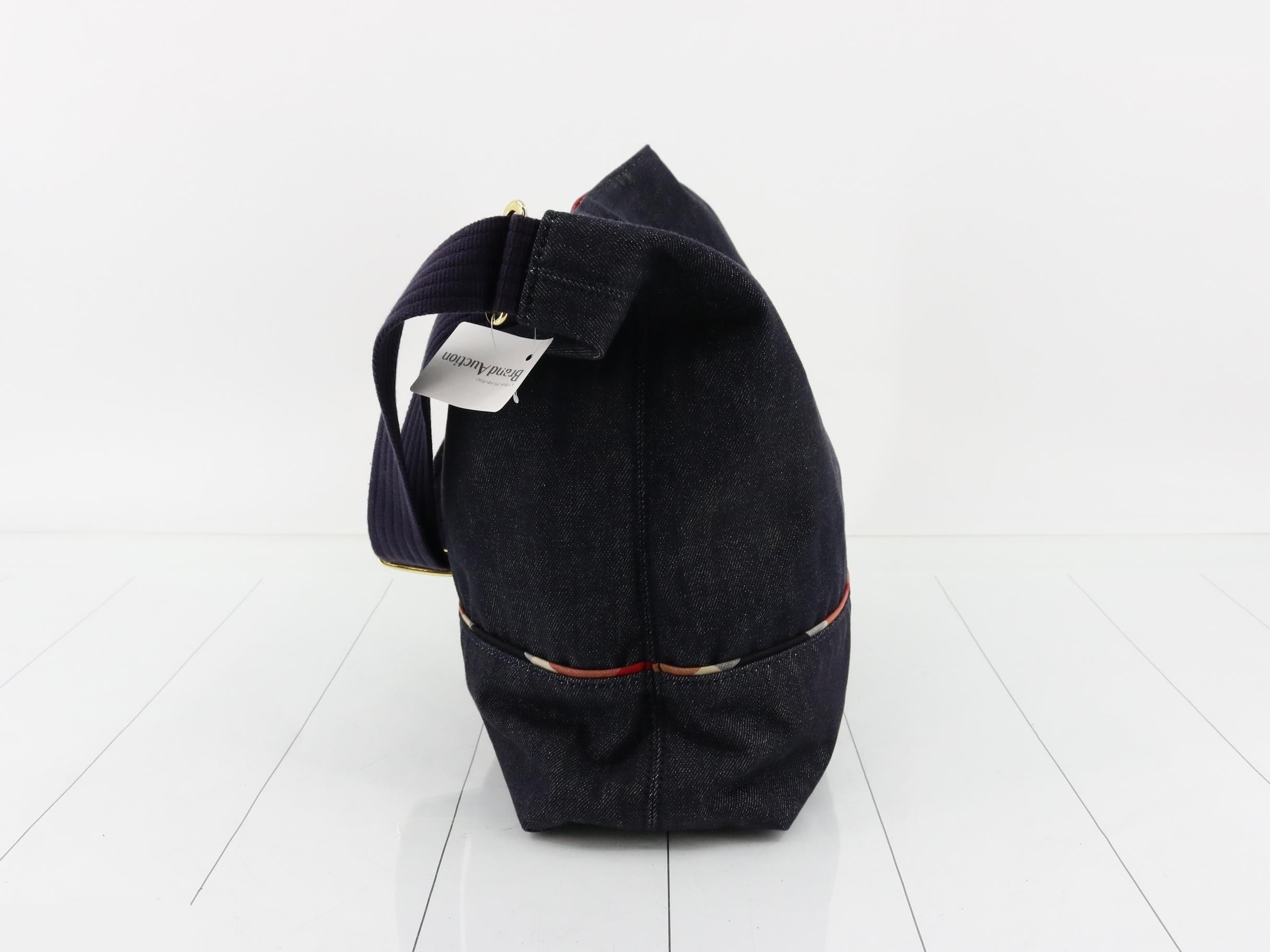 Denim shoulder bag — view 4