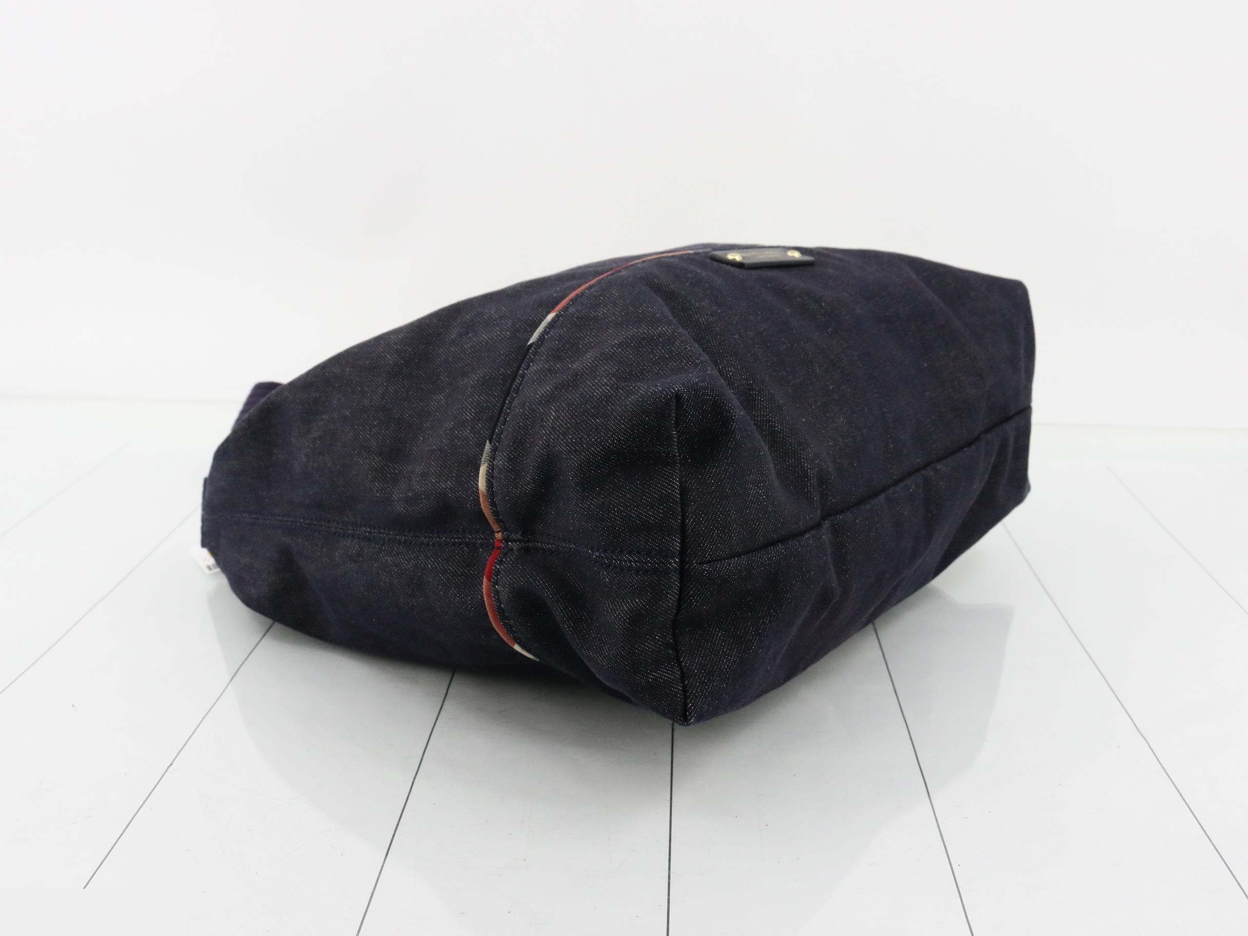 Denim shoulder bag — view 5