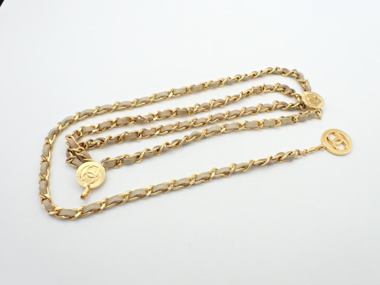 Chain belt coin, 1984, total length approximately 90 cm — view 2
