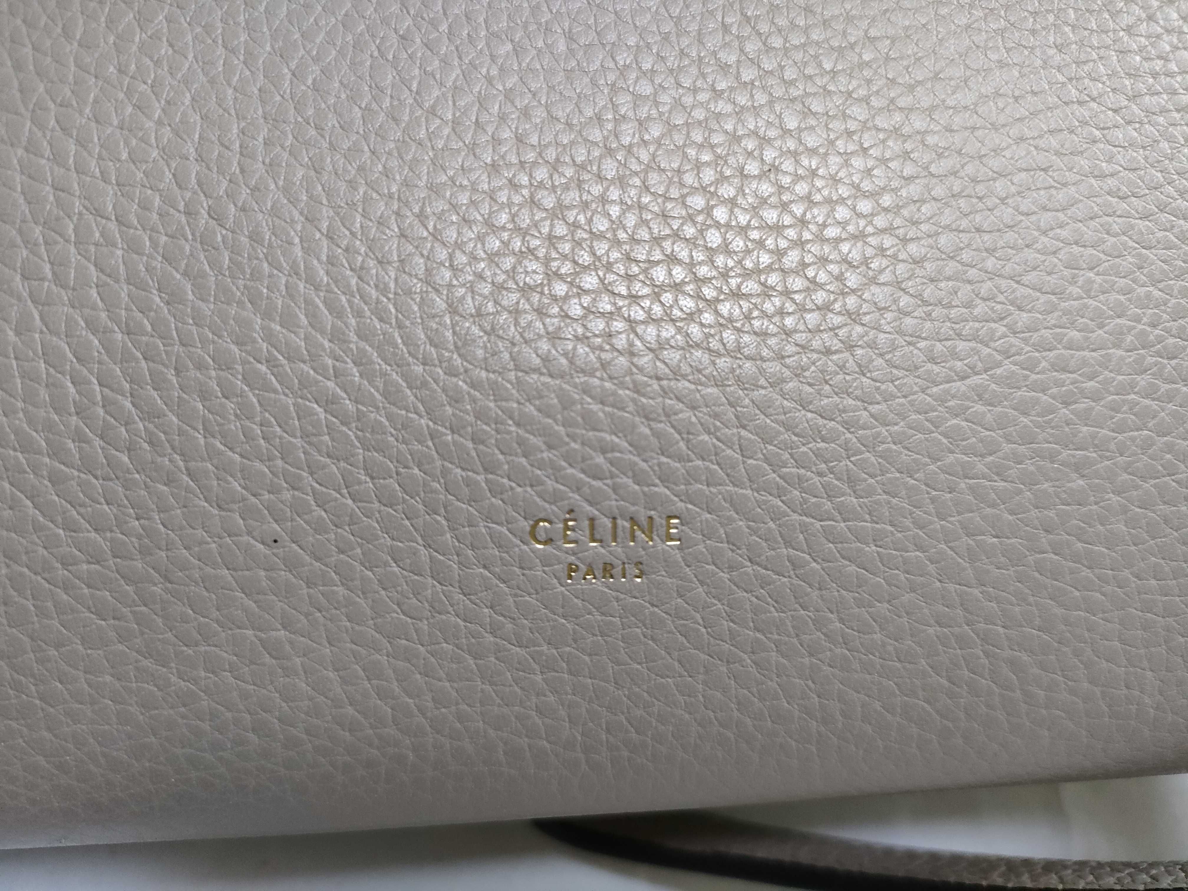 Belt Bag Mini Leather 2-Way Handbag Beige Handbag — view 11