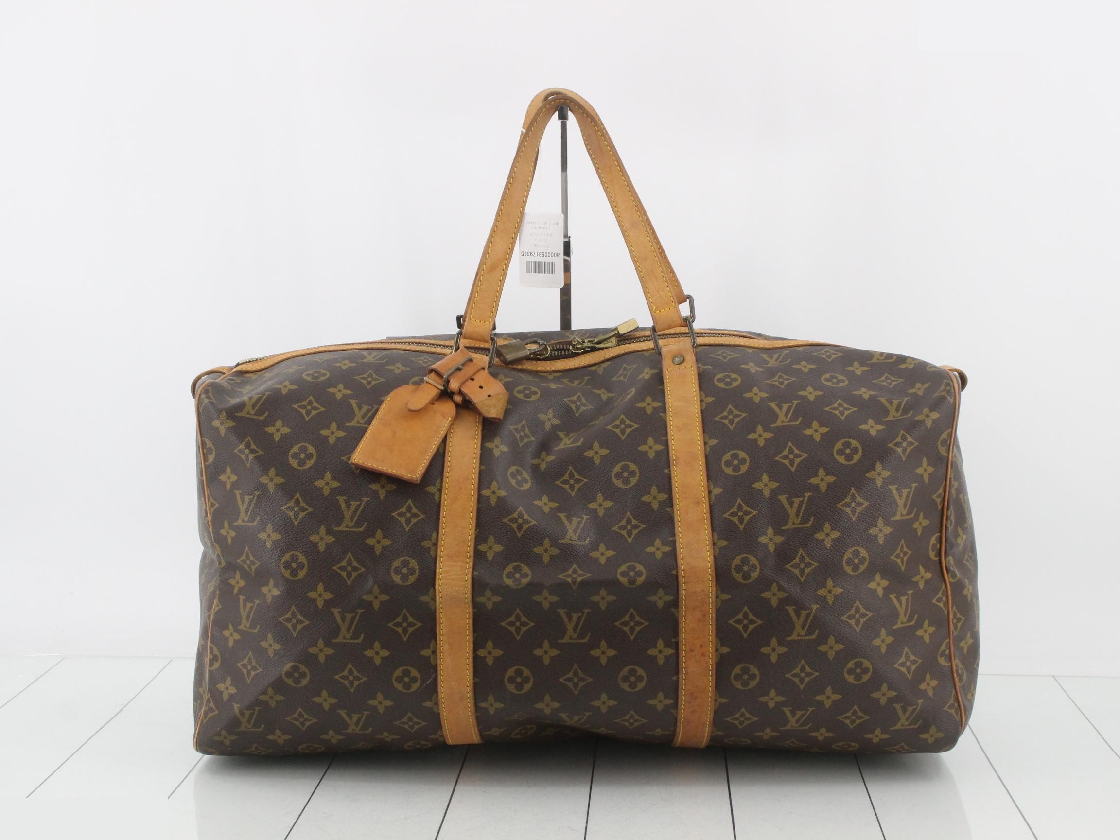 Monogram Saxophone 55 Boston Bag