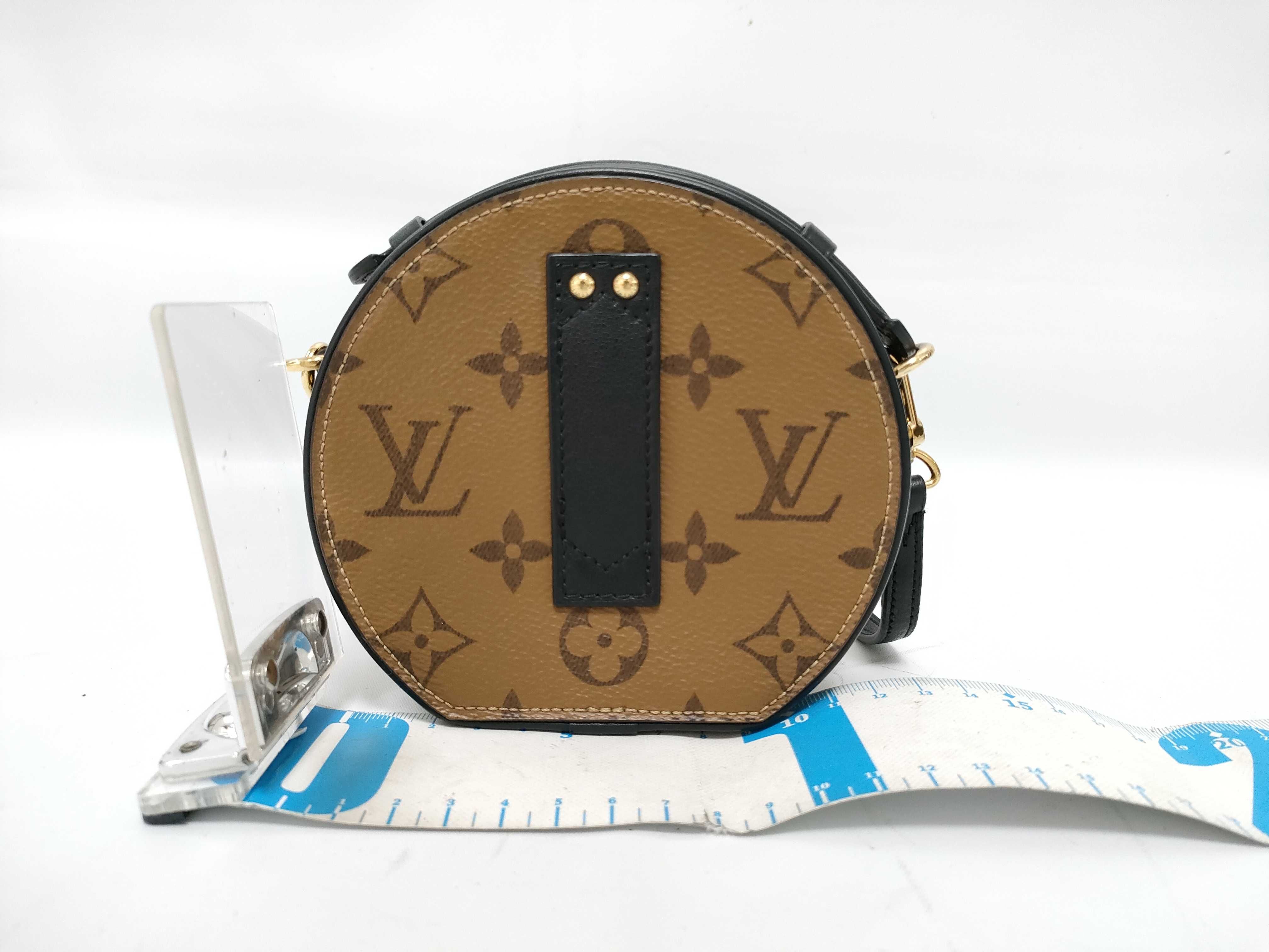 Monogram Louis Vuitton Monogram Reverse Mini Boite Chapeau M68276 Shoulder Bag — view 2