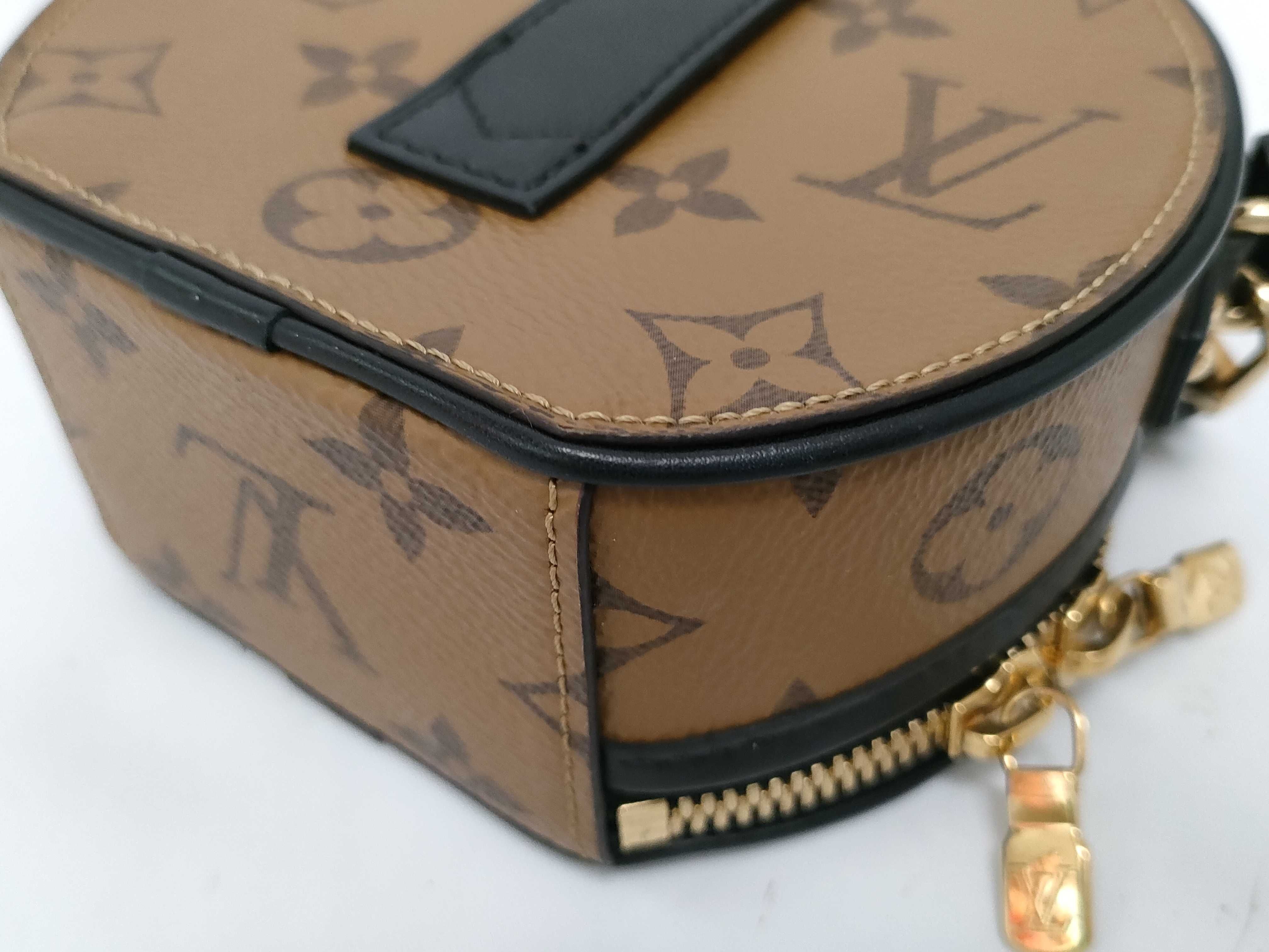 Monogram Louis Vuitton Monogram Reverse Mini Boite Chapeau M68276 Shoulder Bag — view 4