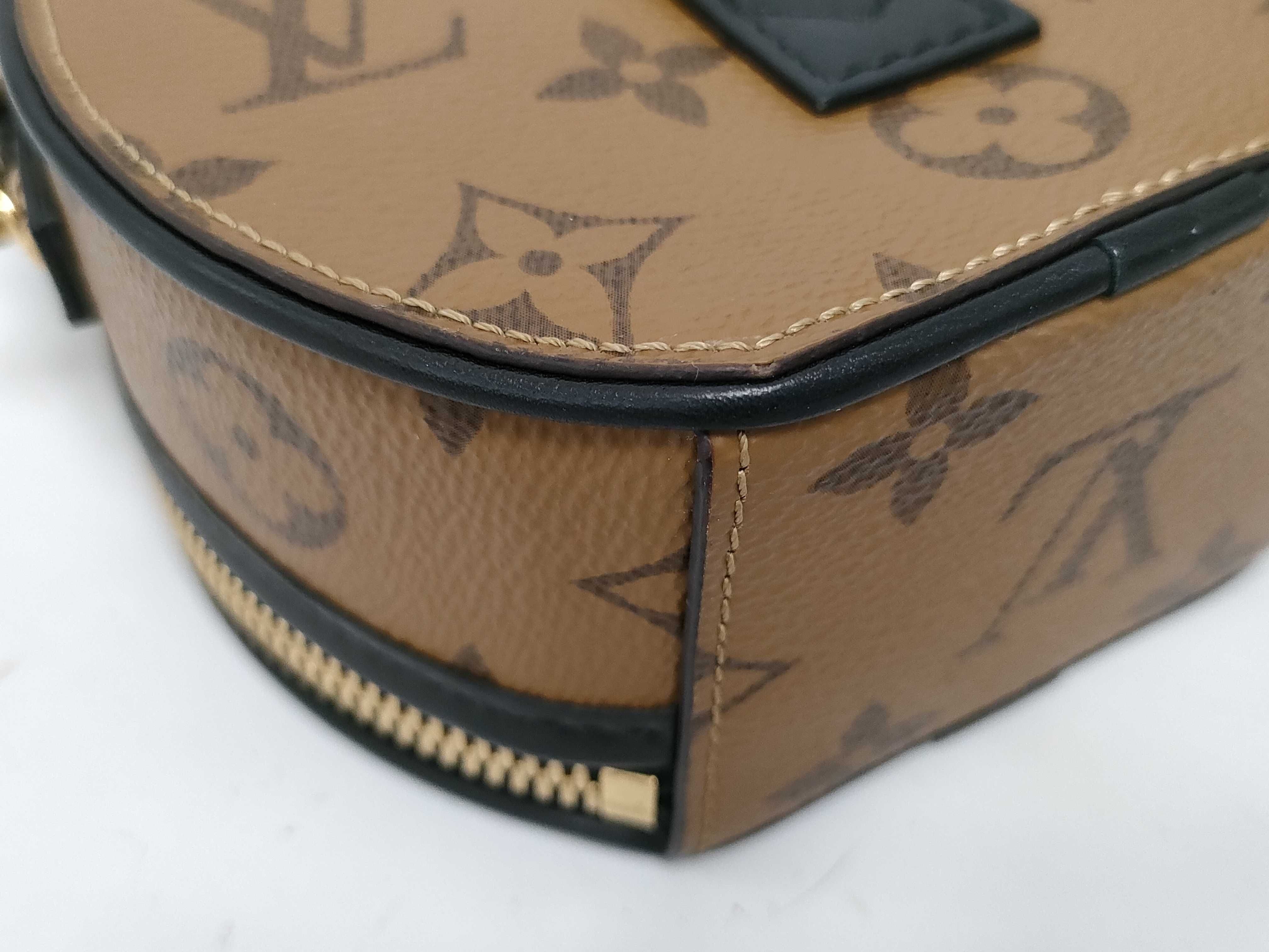 Monogram Louis Vuitton Monogram Reverse Mini Boite Chapeau M68276 Shoulder Bag — view 5