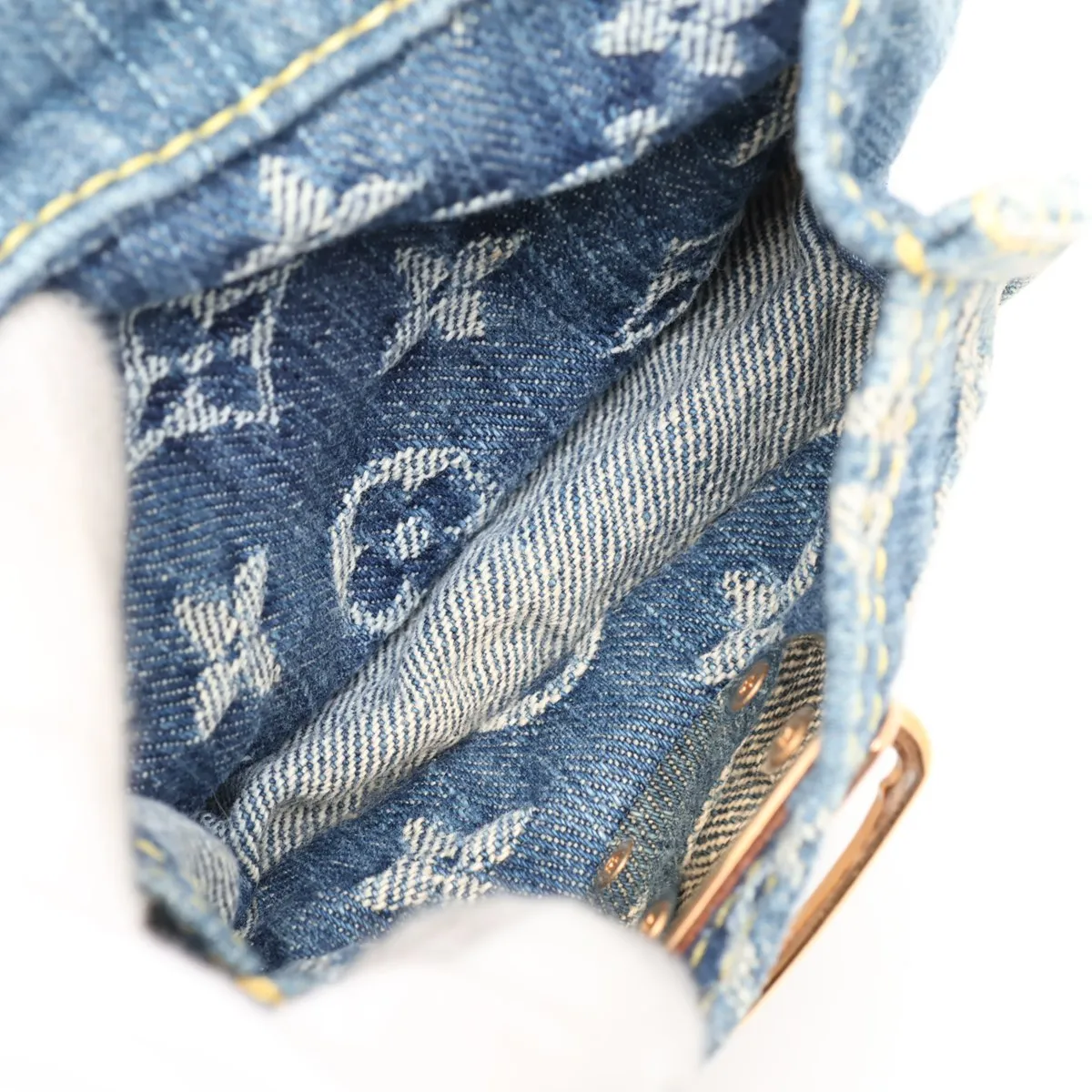 Monogram Denim Neo Speedy M95019 SP0035 Blue — view 11