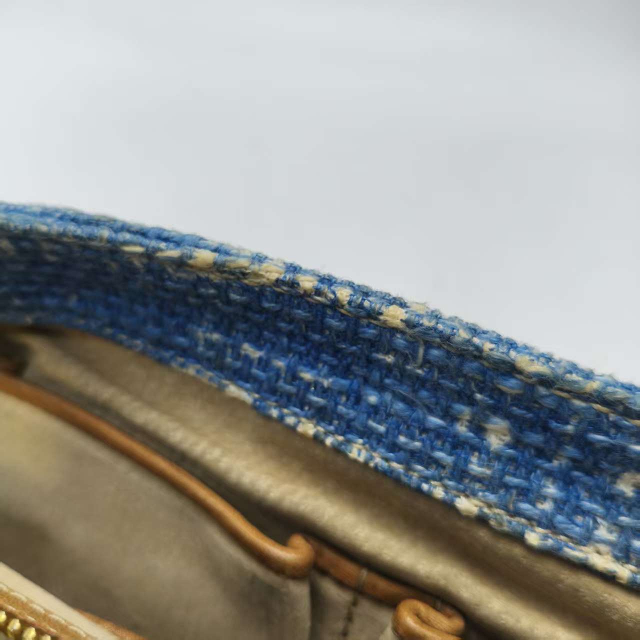 【*Shipped from: China*】PRADA Linen Shoulder Bag — view 15