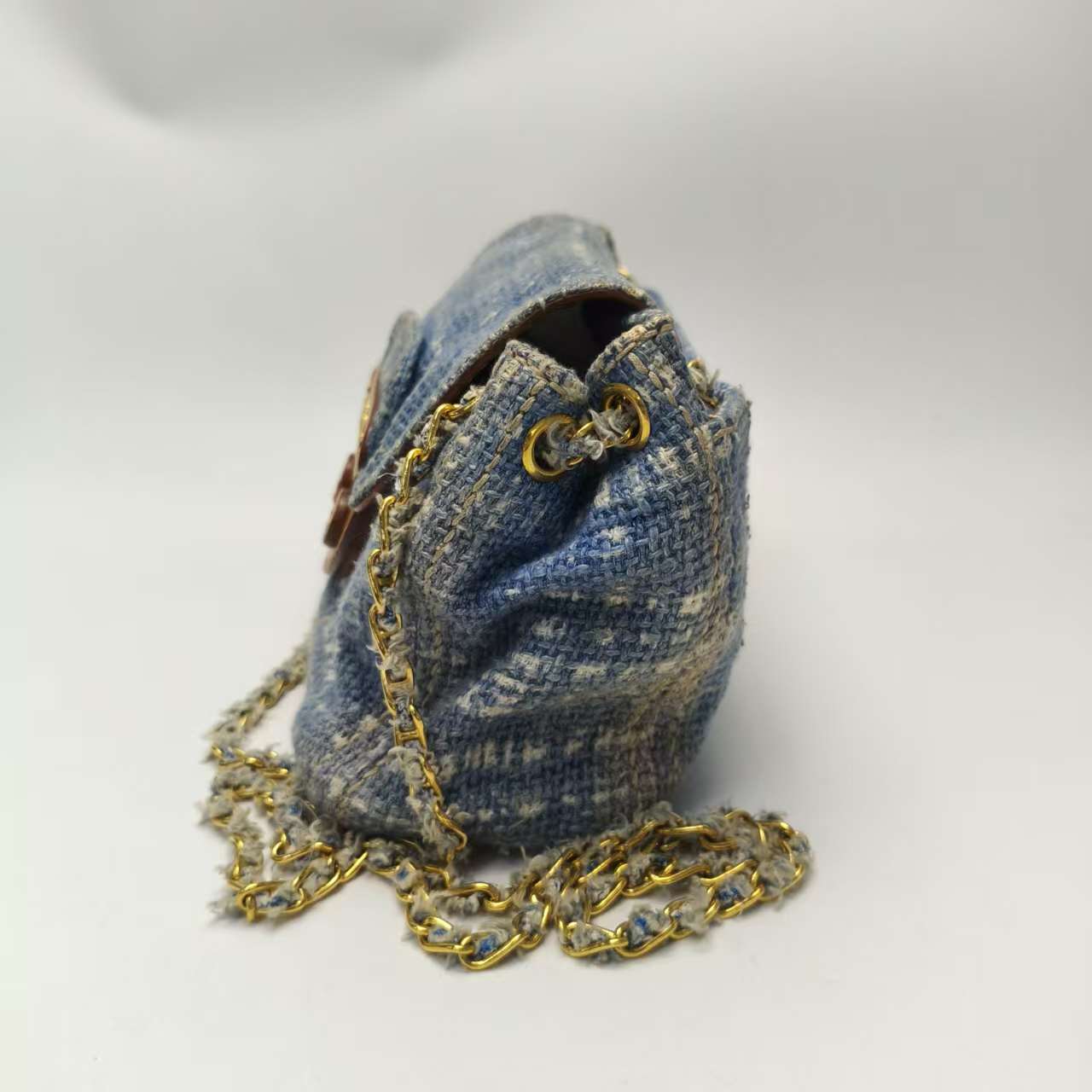 【*Shipped from: China*】PRADA Linen Shoulder Bag — view 3