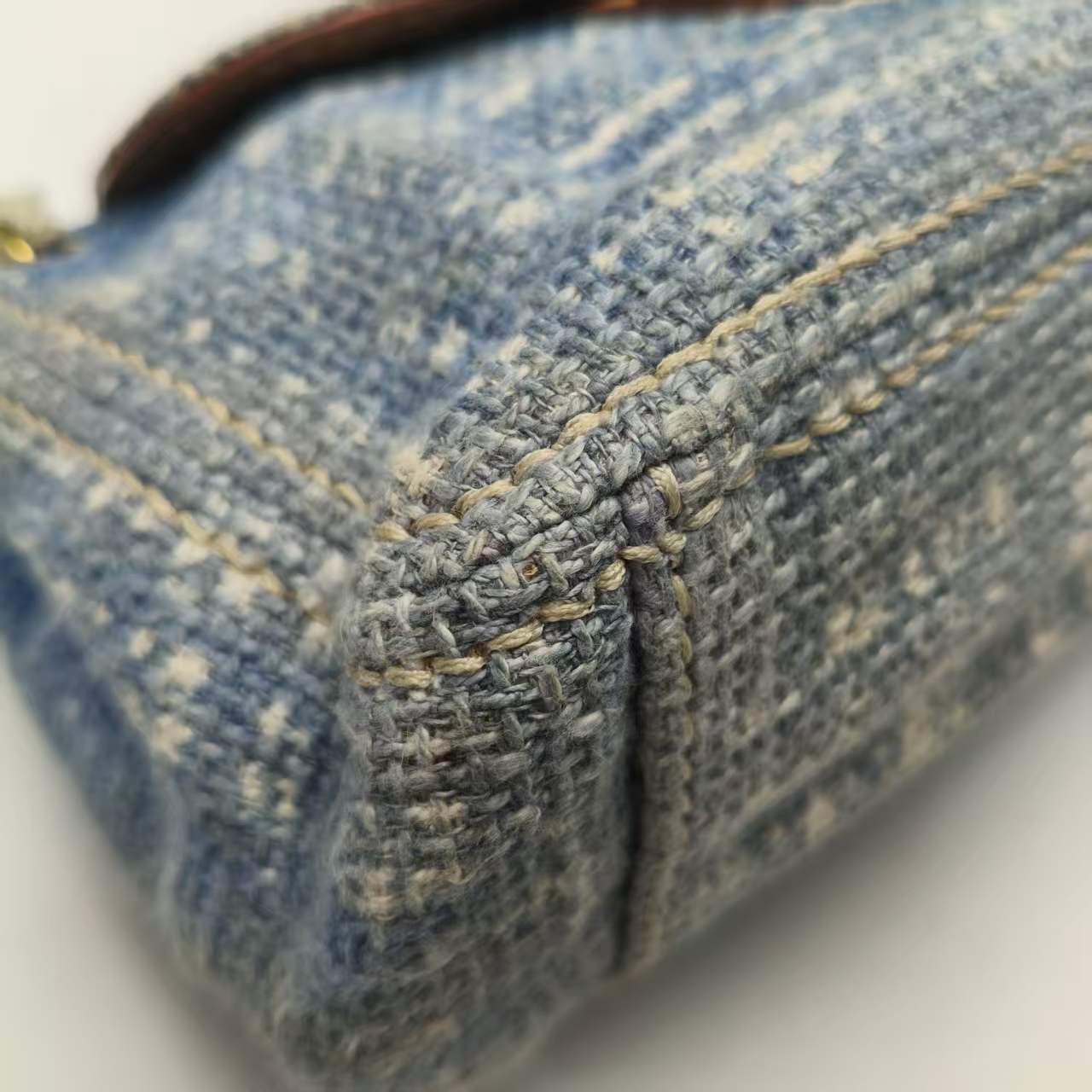 【*Shipped from: China*】PRADA Linen Shoulder Bag — view 6