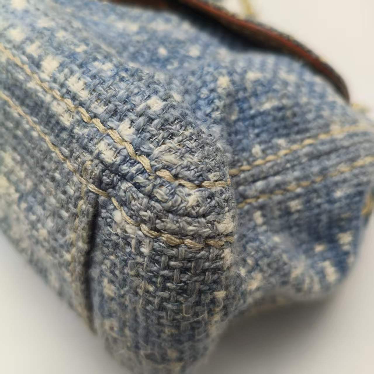 【*Shipped from: China*】PRADA Linen Shoulder Bag — view 7