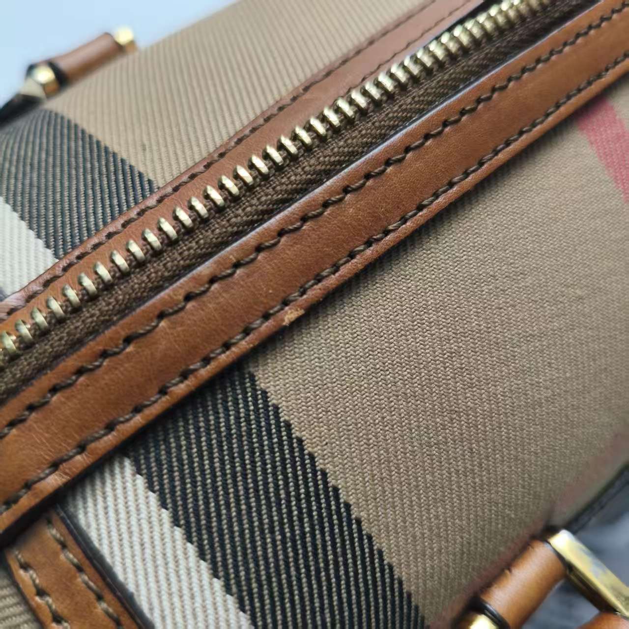 【*Shipped from: China*】BURBERRY Boston Canvas Shoulder Bag — view 14