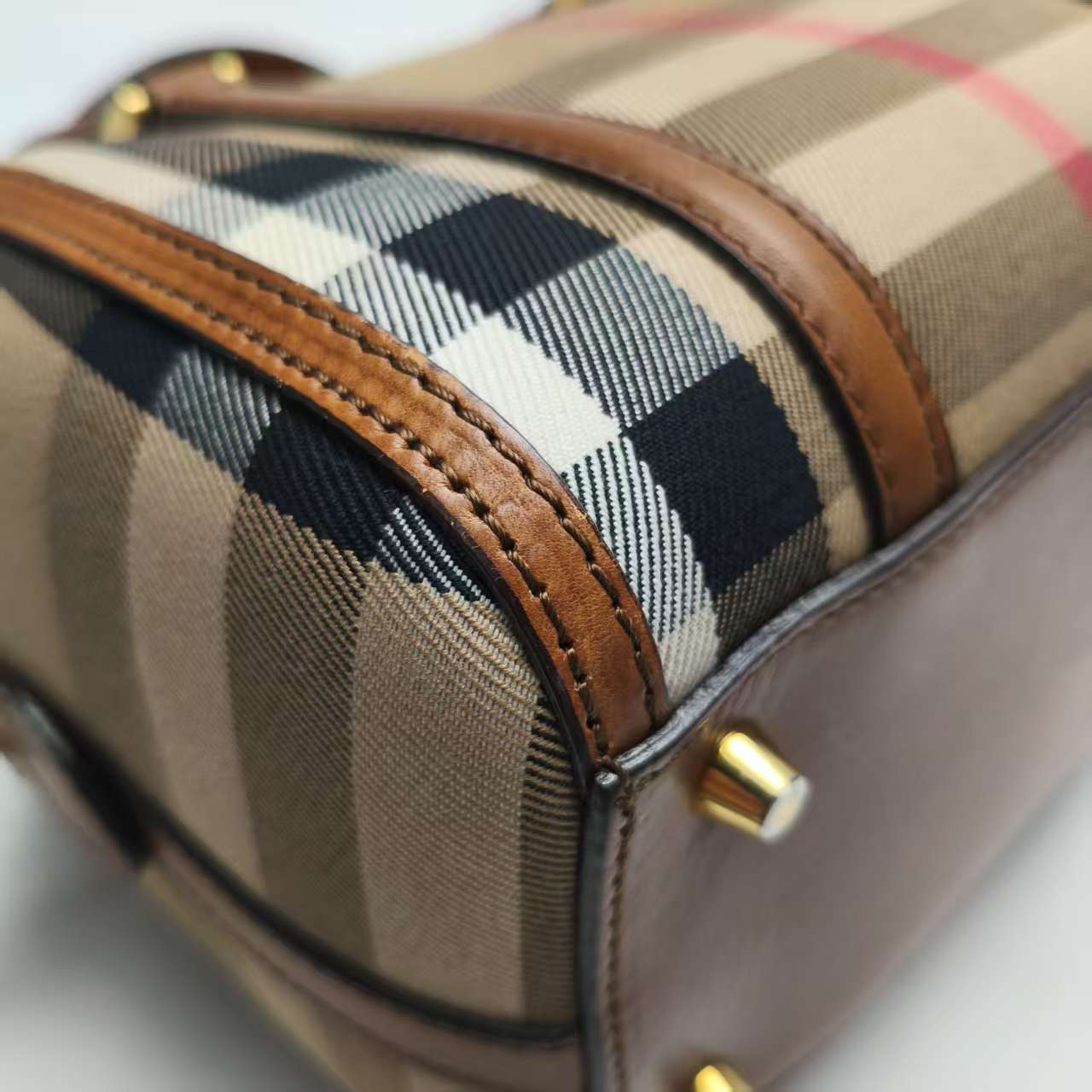 【*Shipped from: China*】BURBERRY Boston Canvas Shoulder Bag — view 6