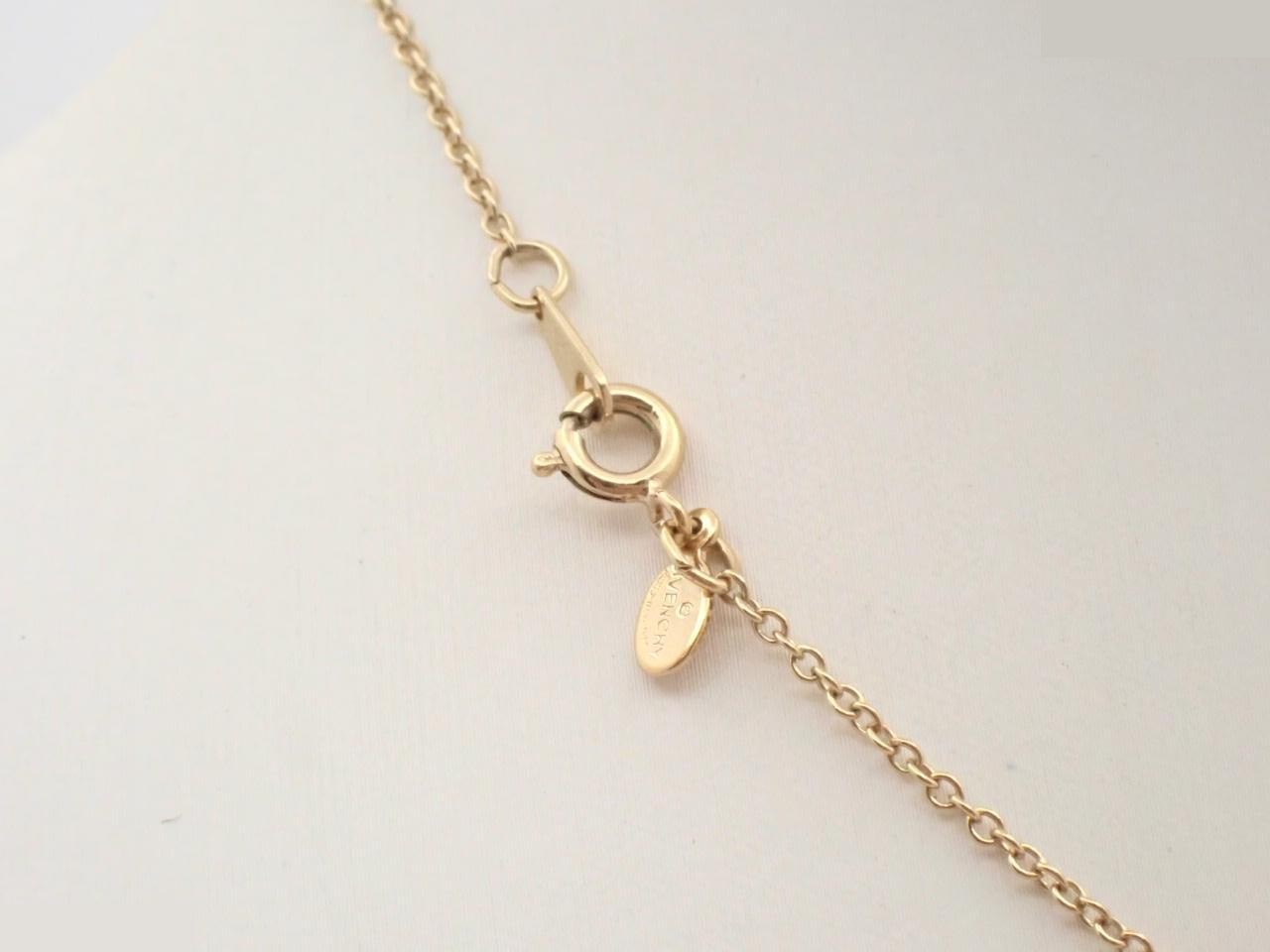 Gold necklace, chain approximately 39cm — view 2