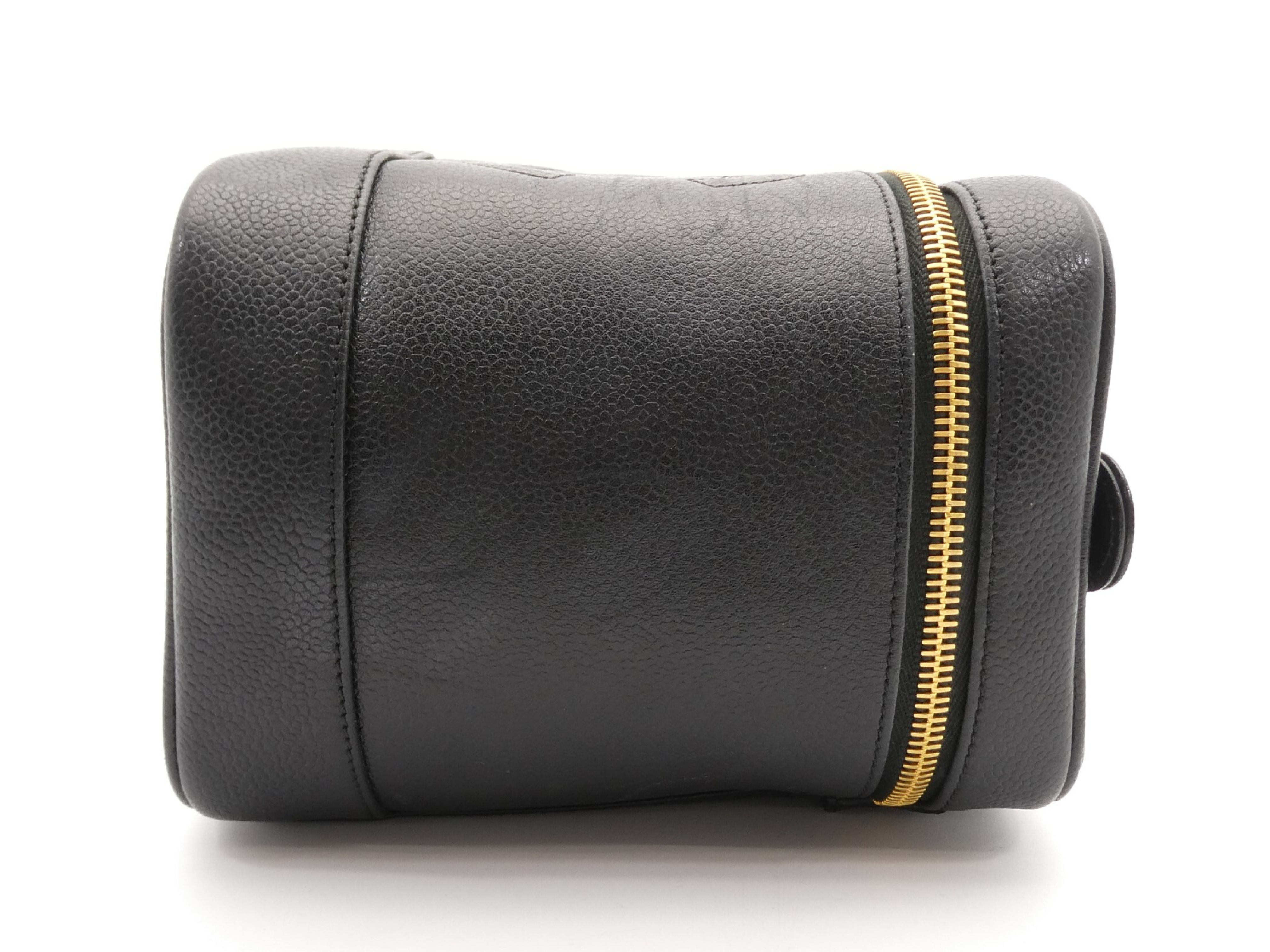 Coco Mark Caviar Skin Vanity Bag — view 4