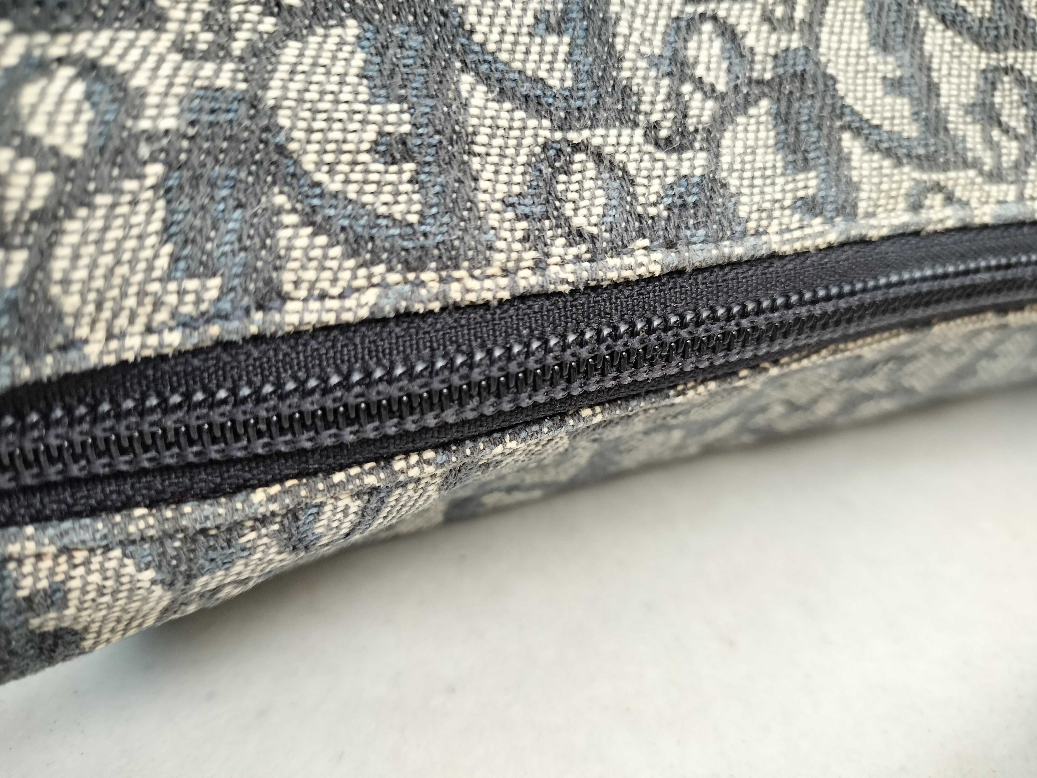 Trotter Dior Shoulder Bag Canvas Navy Trotter Shoulder Bag — view 6