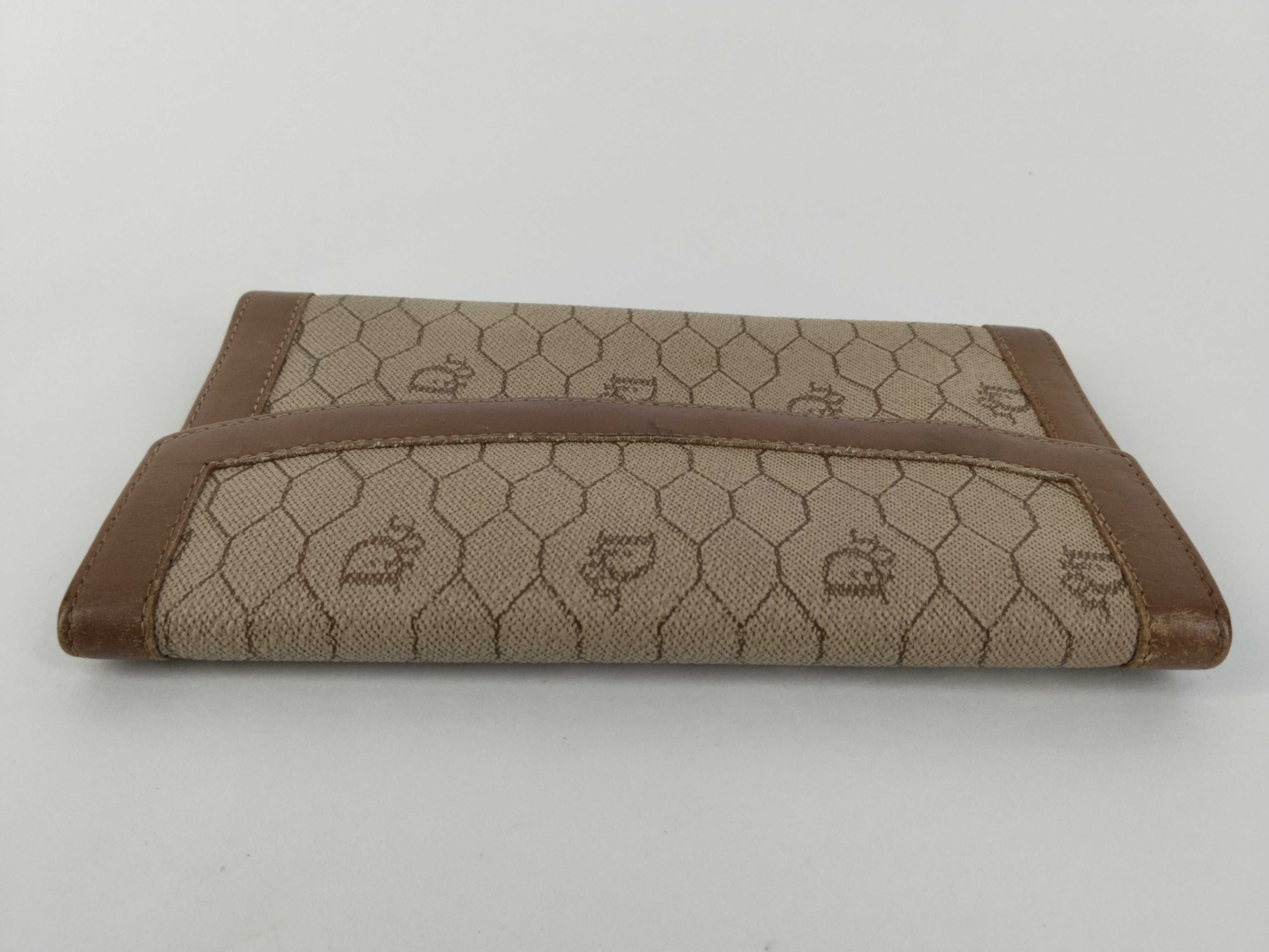 Honeycomb PVC Leather Long Wallet — view 5