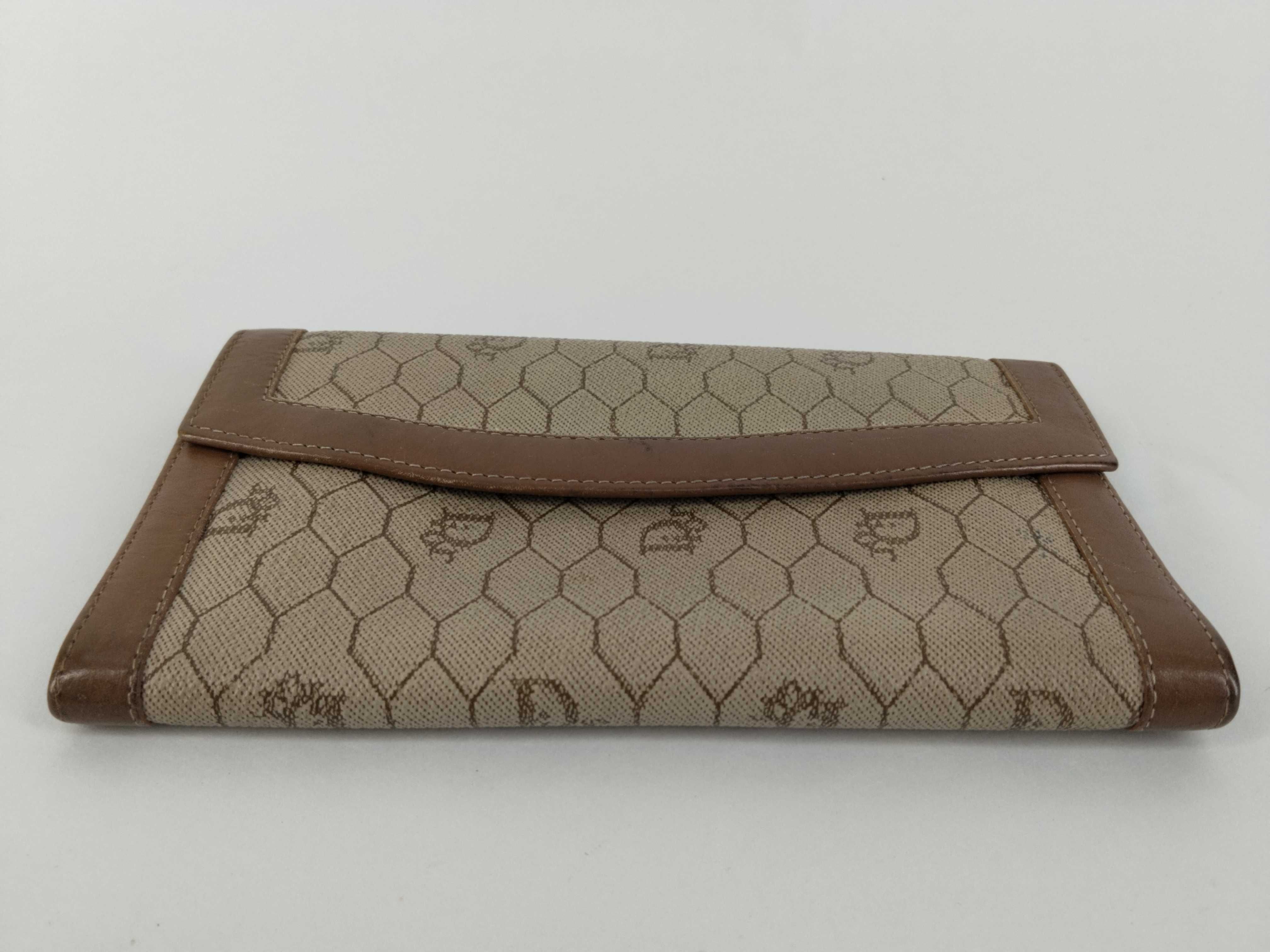 Honeycomb PVC Leather Long Wallet — view 7