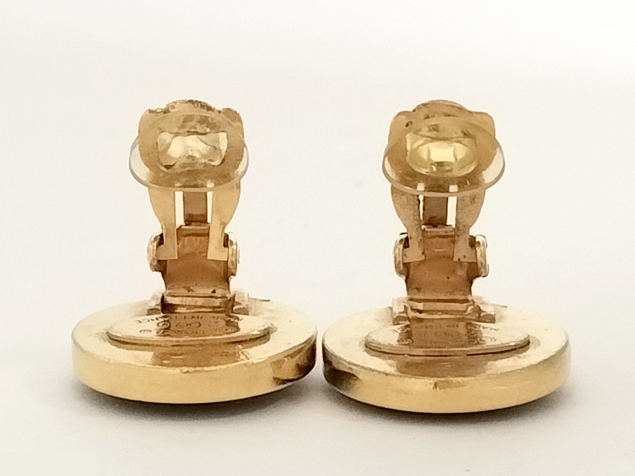 Coco Black Gold Earrings — view 3