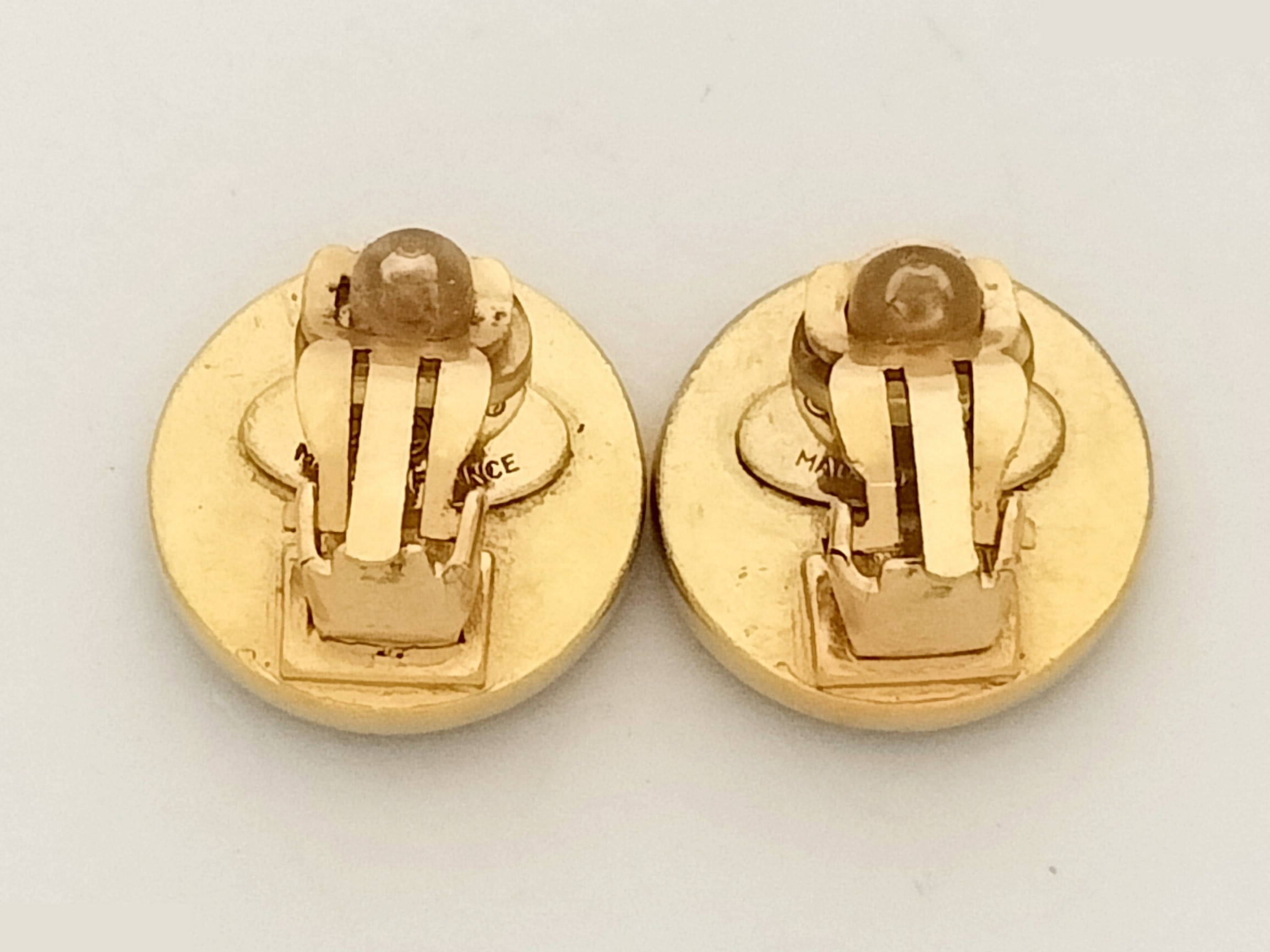 Coco Black Gold Earrings — view 4