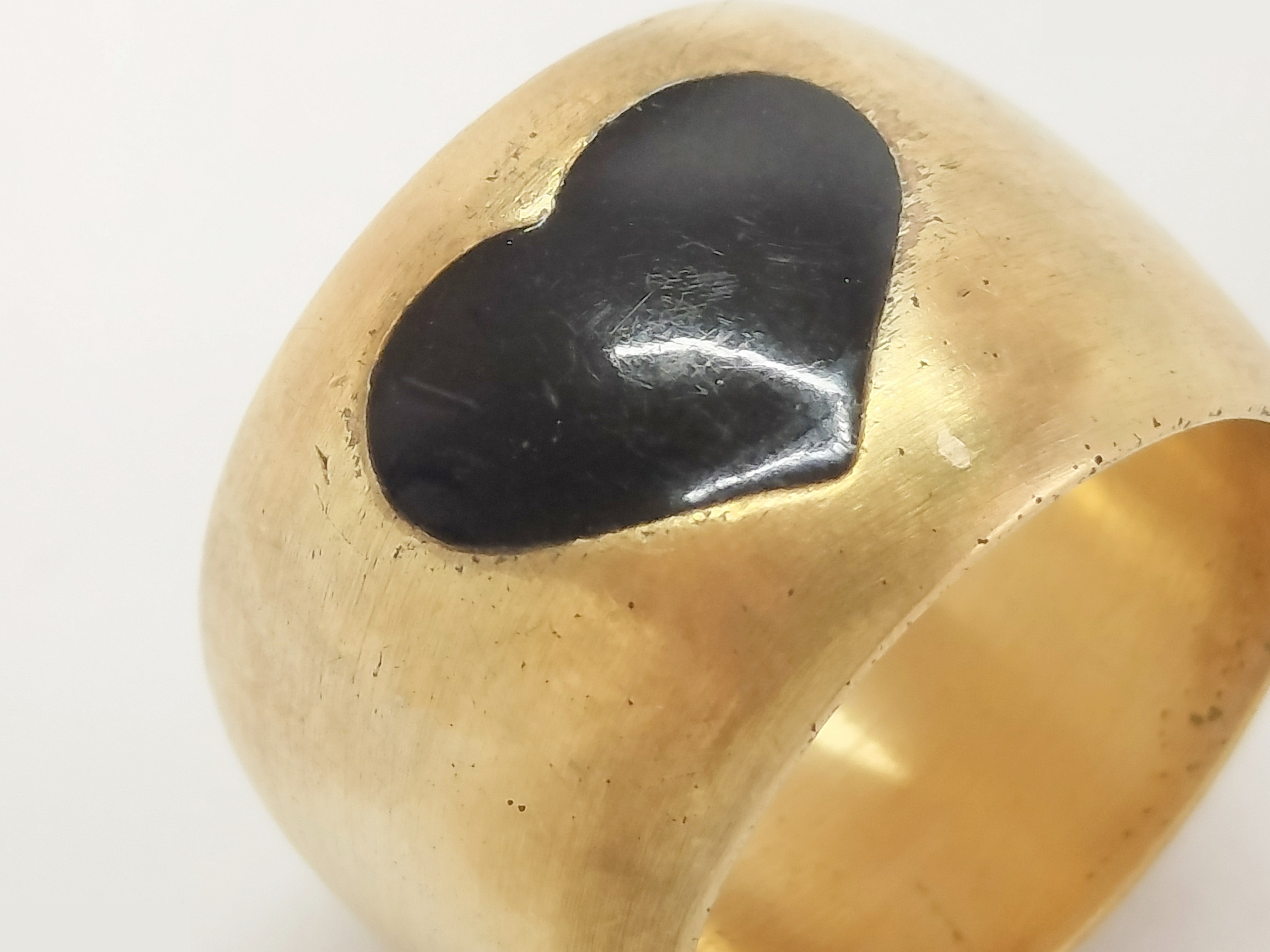 Coco Heart Gold Ring #13 — view 6