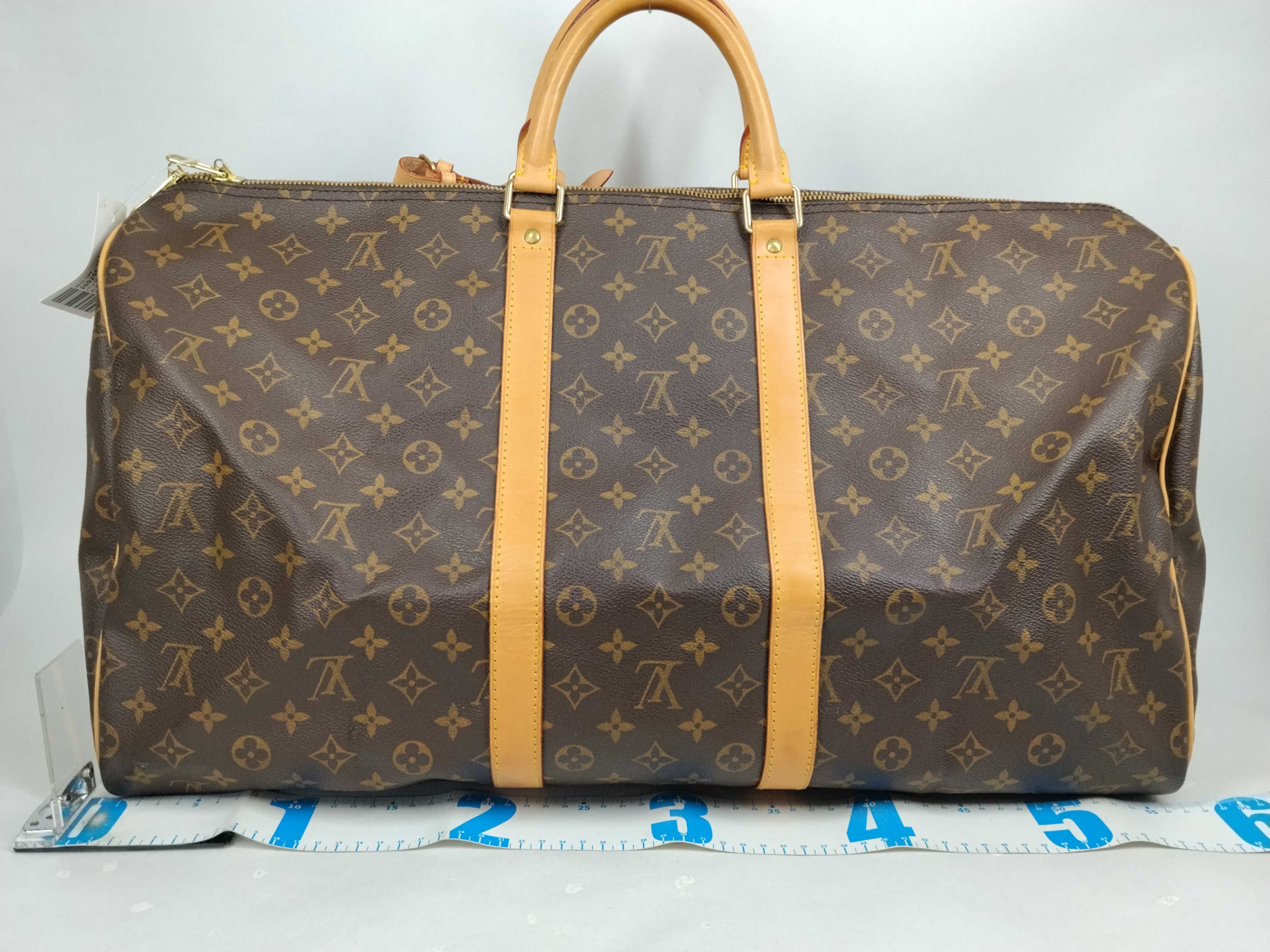 Monogram M41414 Keepall Bandoulière 55 Boston Bag — view 2