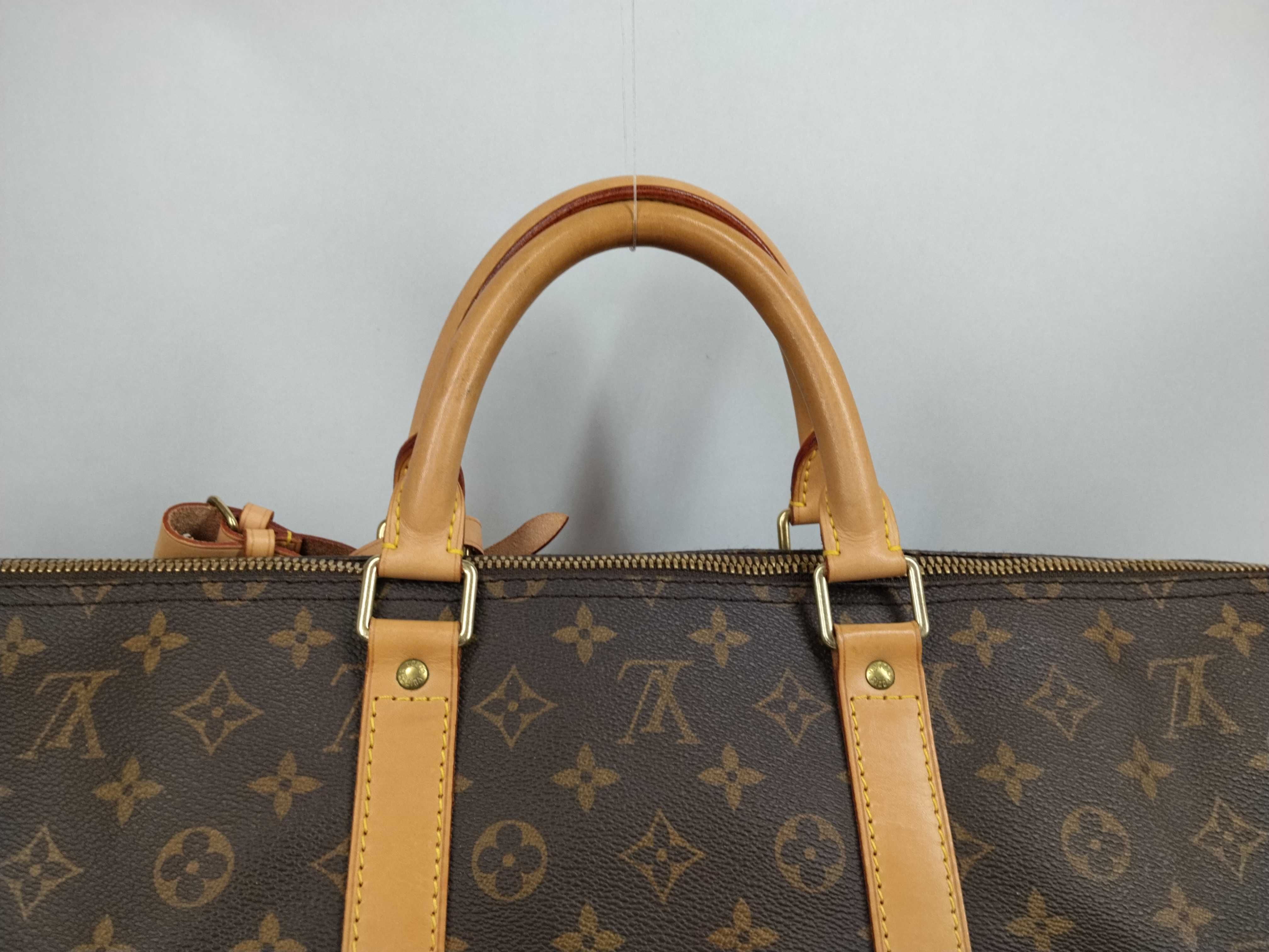 Monogram M41414 Keepall Bandoulière 55 Boston Bag — view 4
