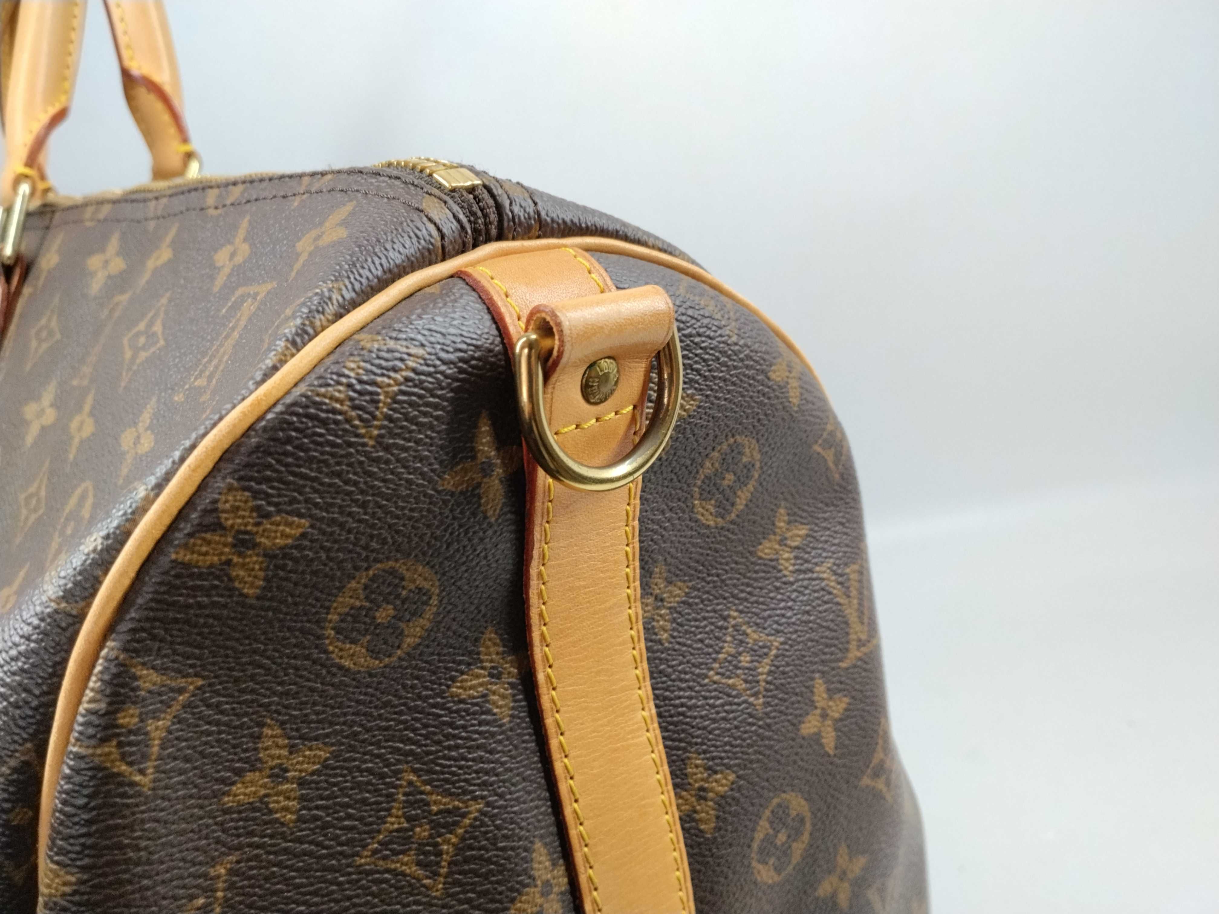Monogram M41414 Keepall Bandoulière 55 Boston Bag — view 7