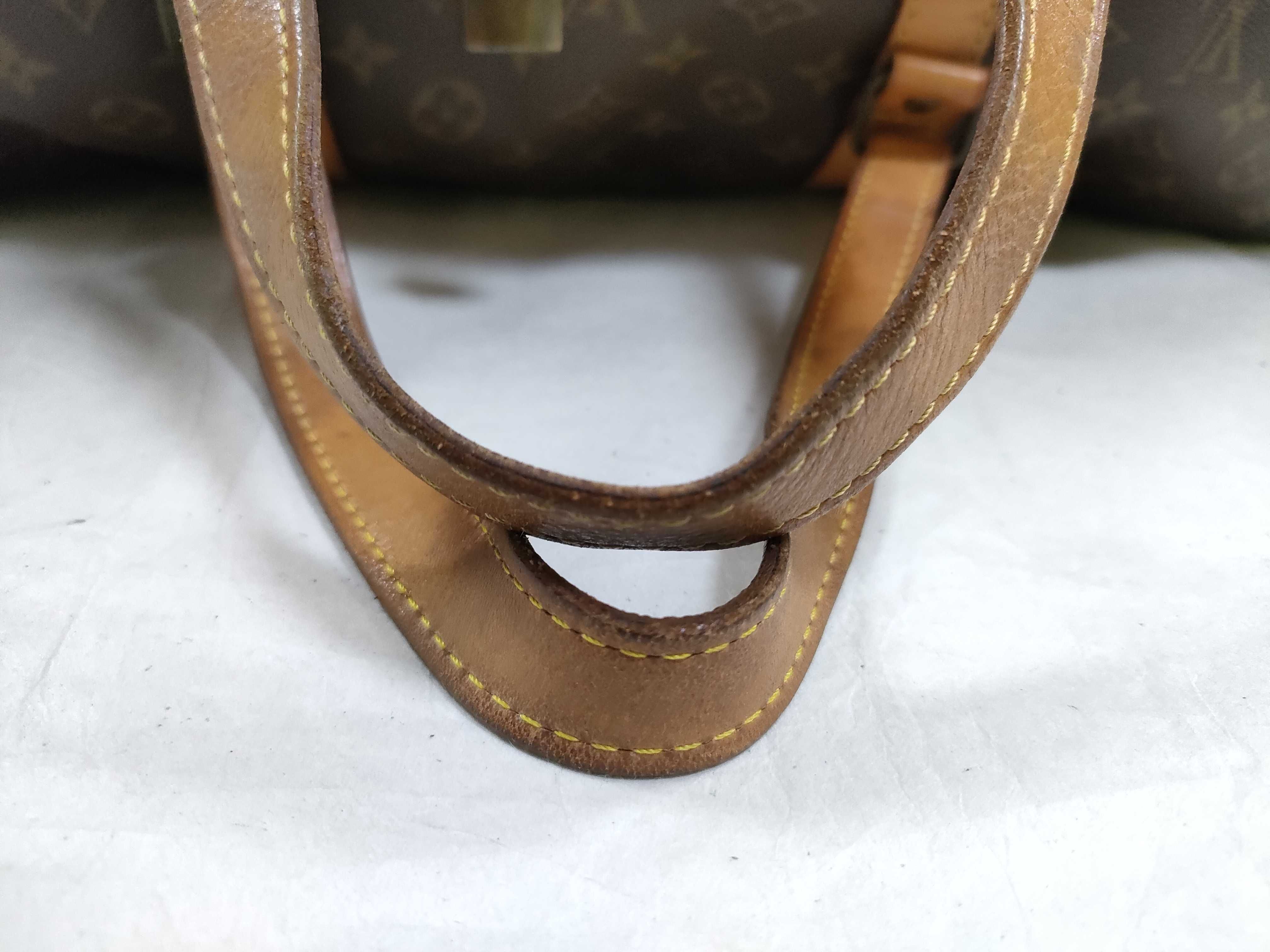 Monogram Louis Vuitton Monogram Saxophone 55 M41622 842 Boston Bag — view 4