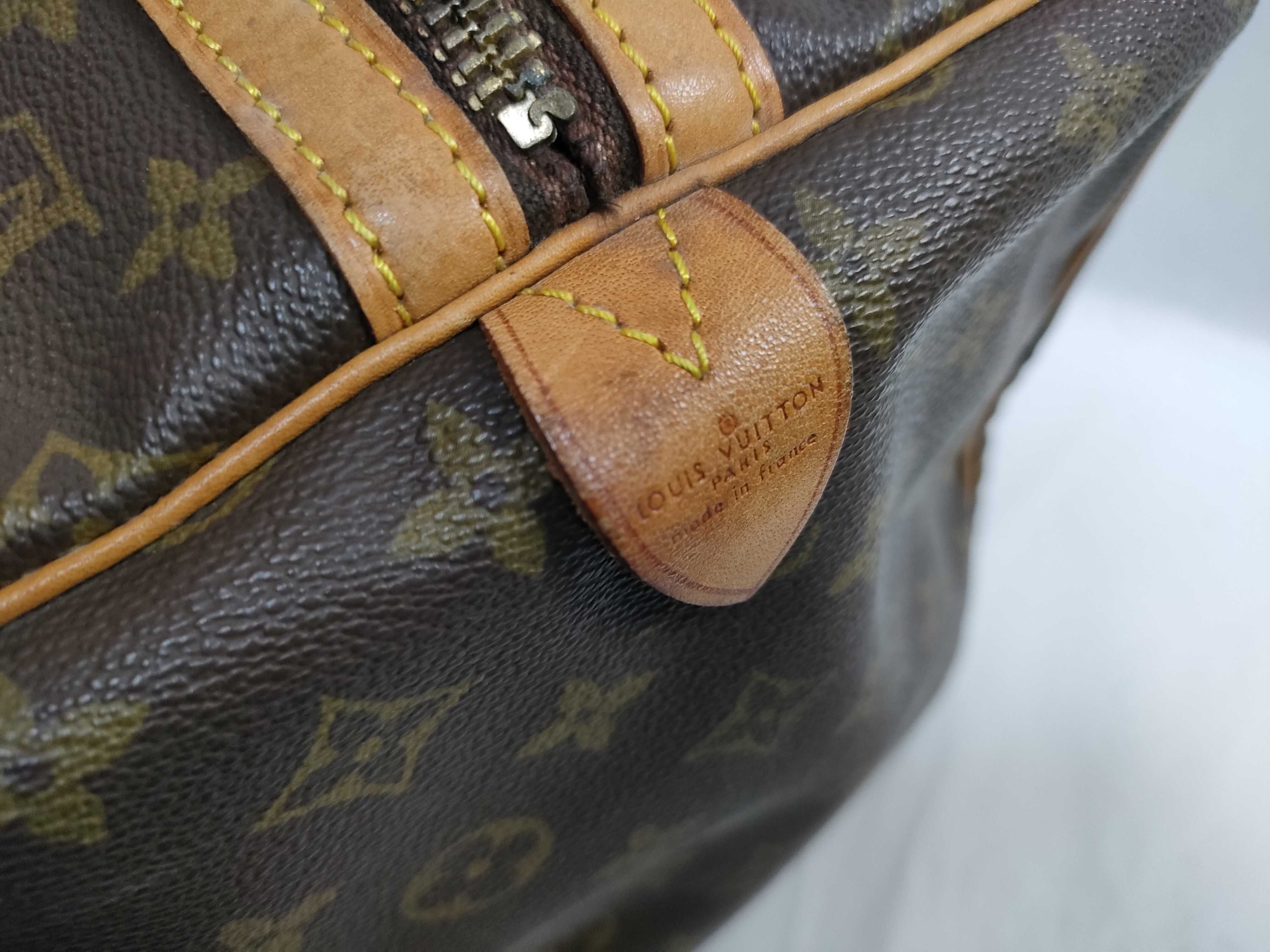 Monogram Louis Vuitton Monogram Saxophone 55 M41622 842 Boston Bag — view 10