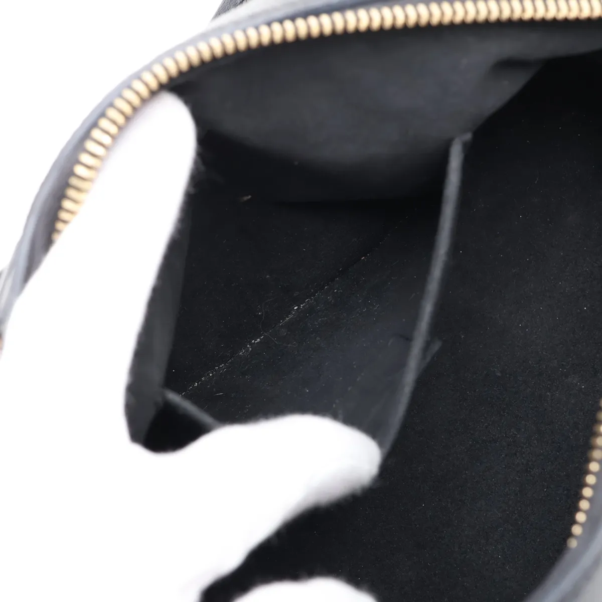 Monogram Empreinte Speedy Bandoulière 20 M58953 Black (RFID detected) — view 8