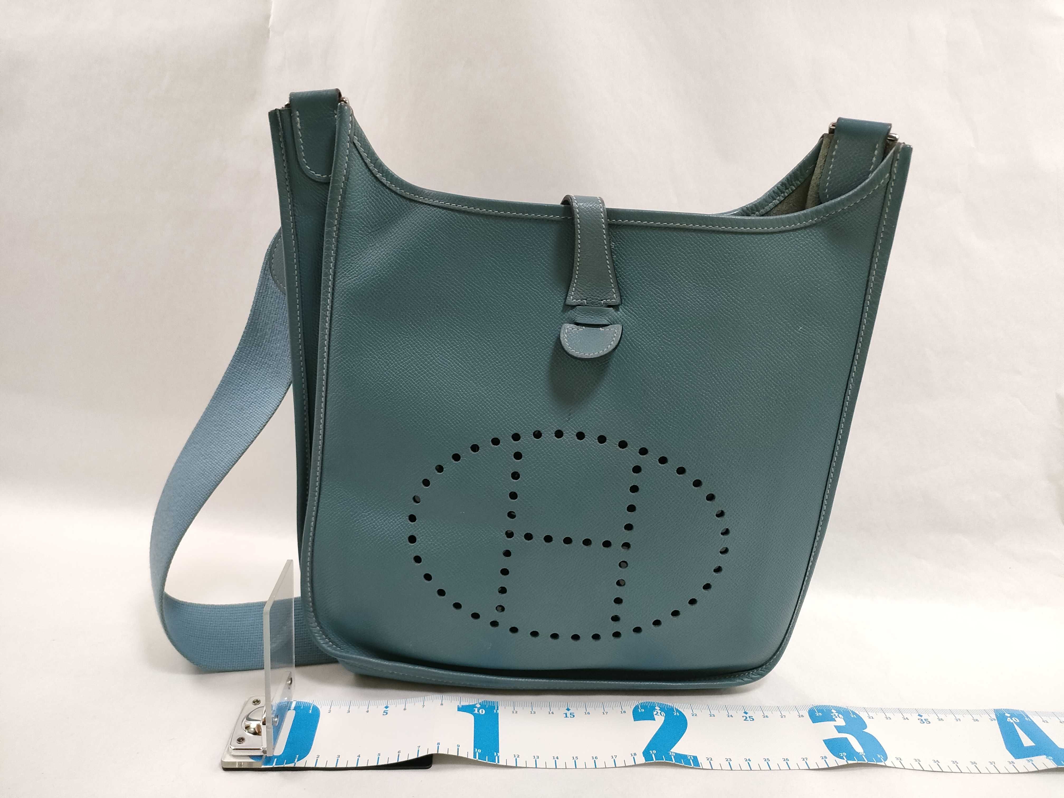 Evelyne 1 PM Shoulder Bag ( Stamp J, Blue Jean) — view 2