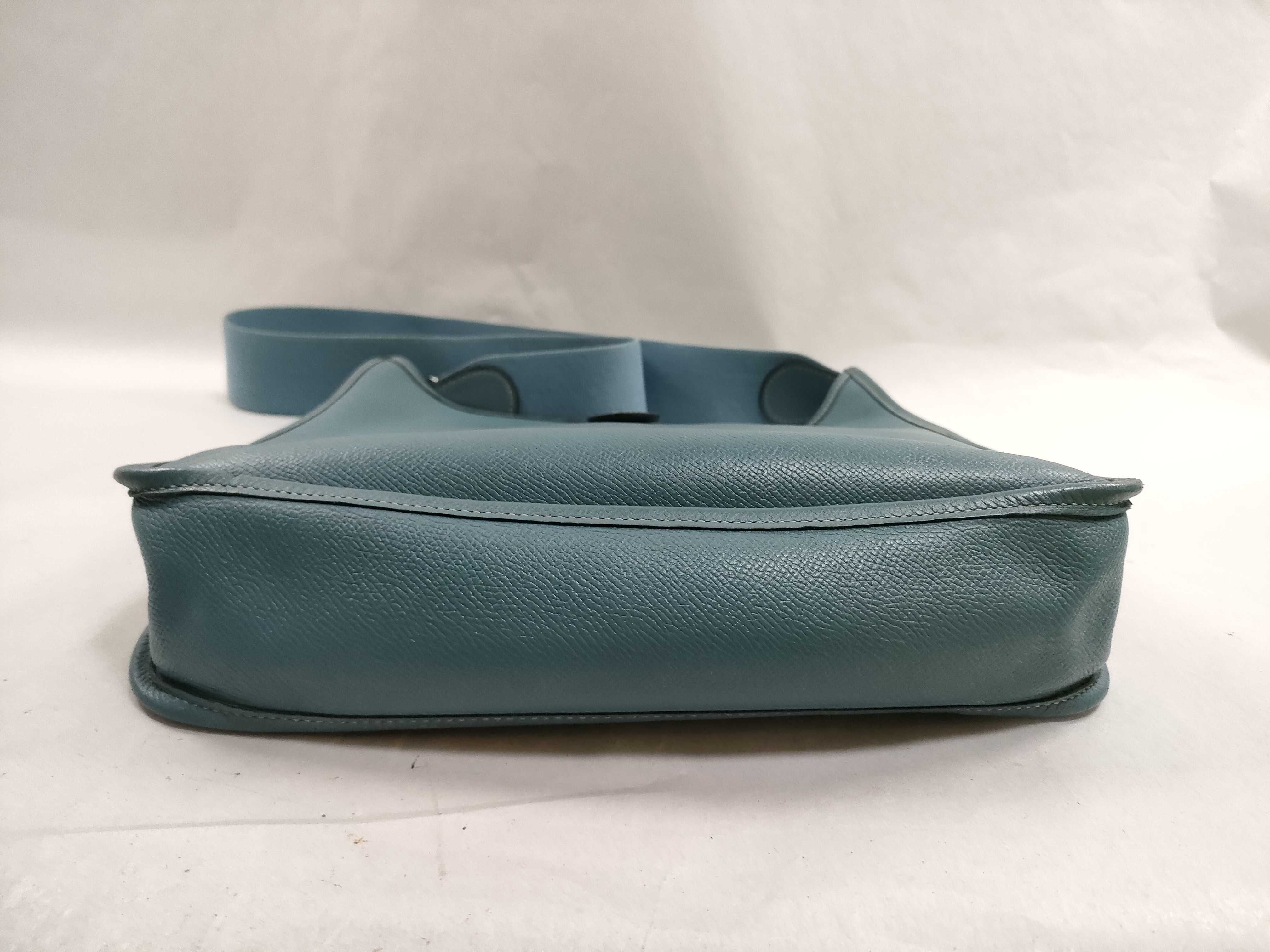 Evelyne 1 PM Shoulder Bag ( Stamp J, Blue Jean) — view 7