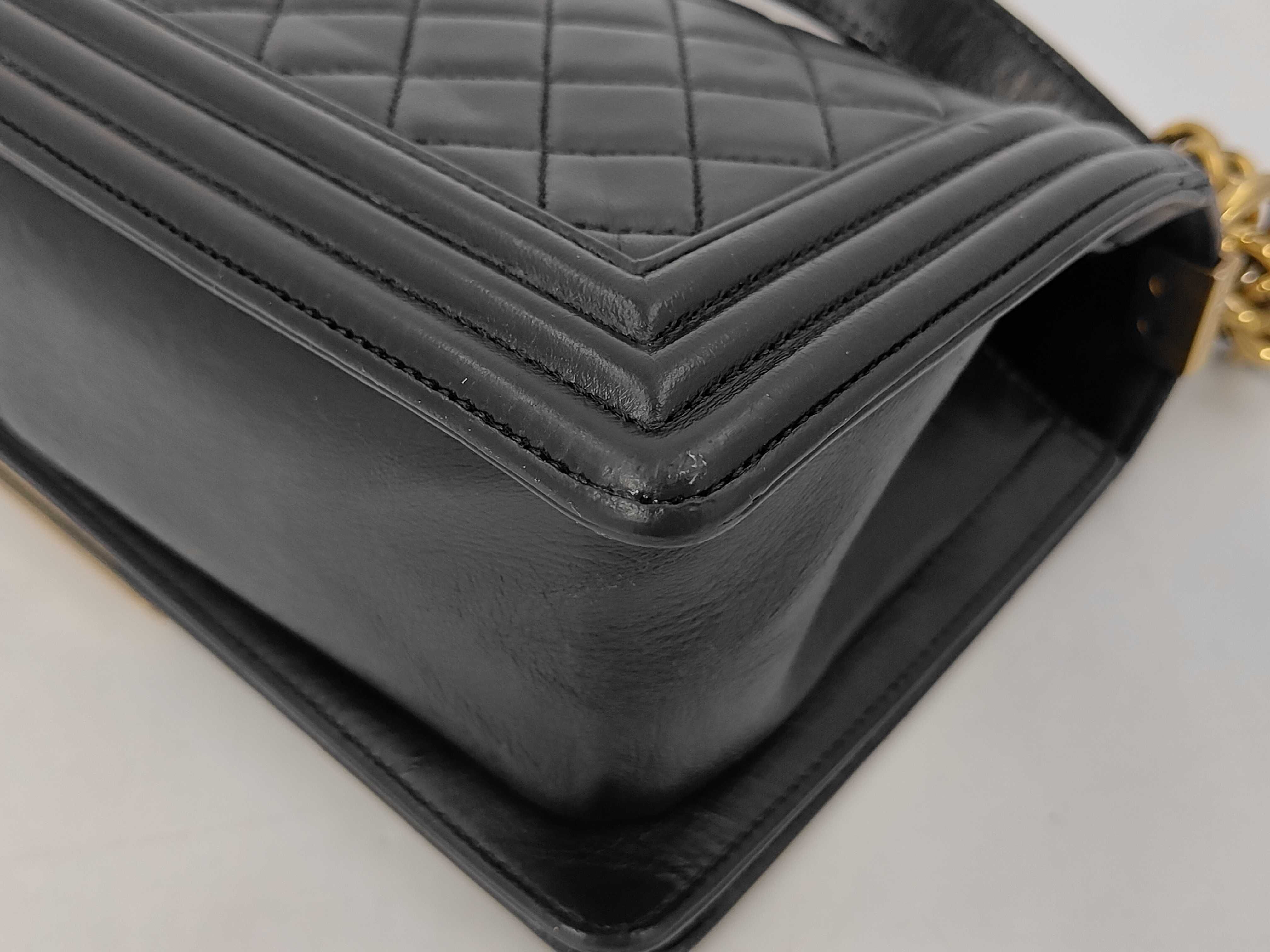 Boy Chanel Chain Shoulder Bag — view 3