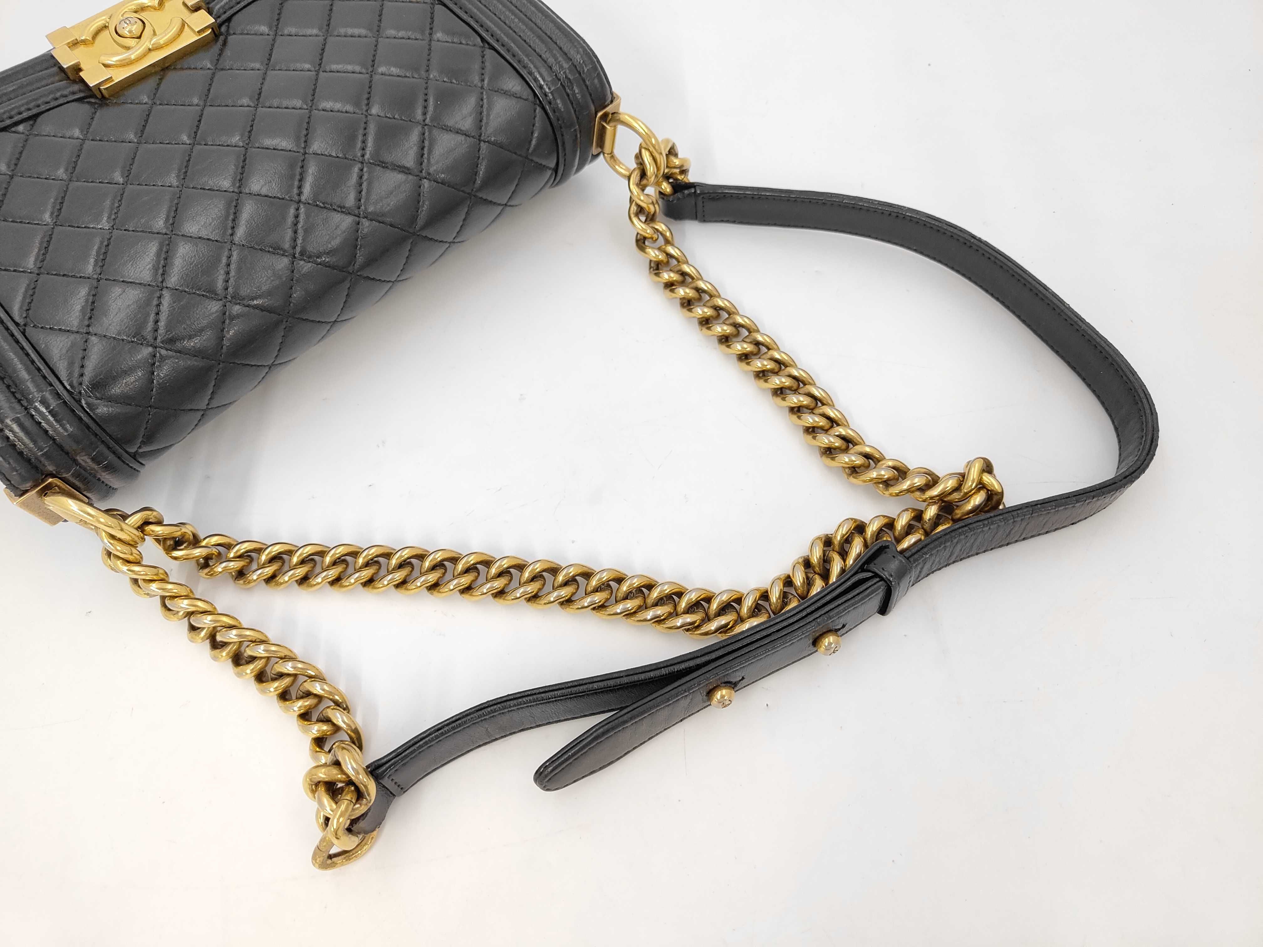 Boy Chanel Chain Shoulder Bag — view 5
