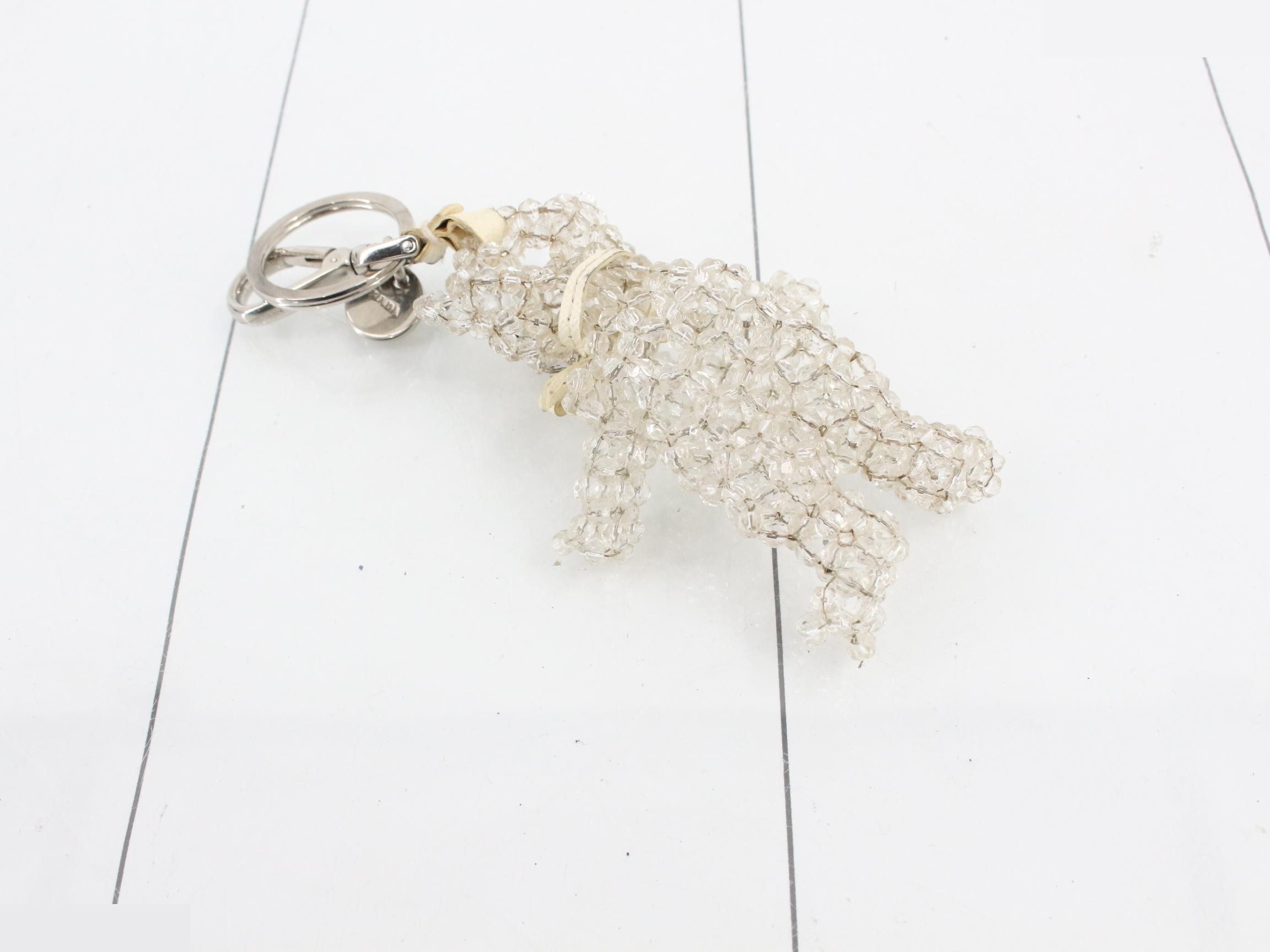 1ARD27 Trick Bear Crystal Keychain — view 2
