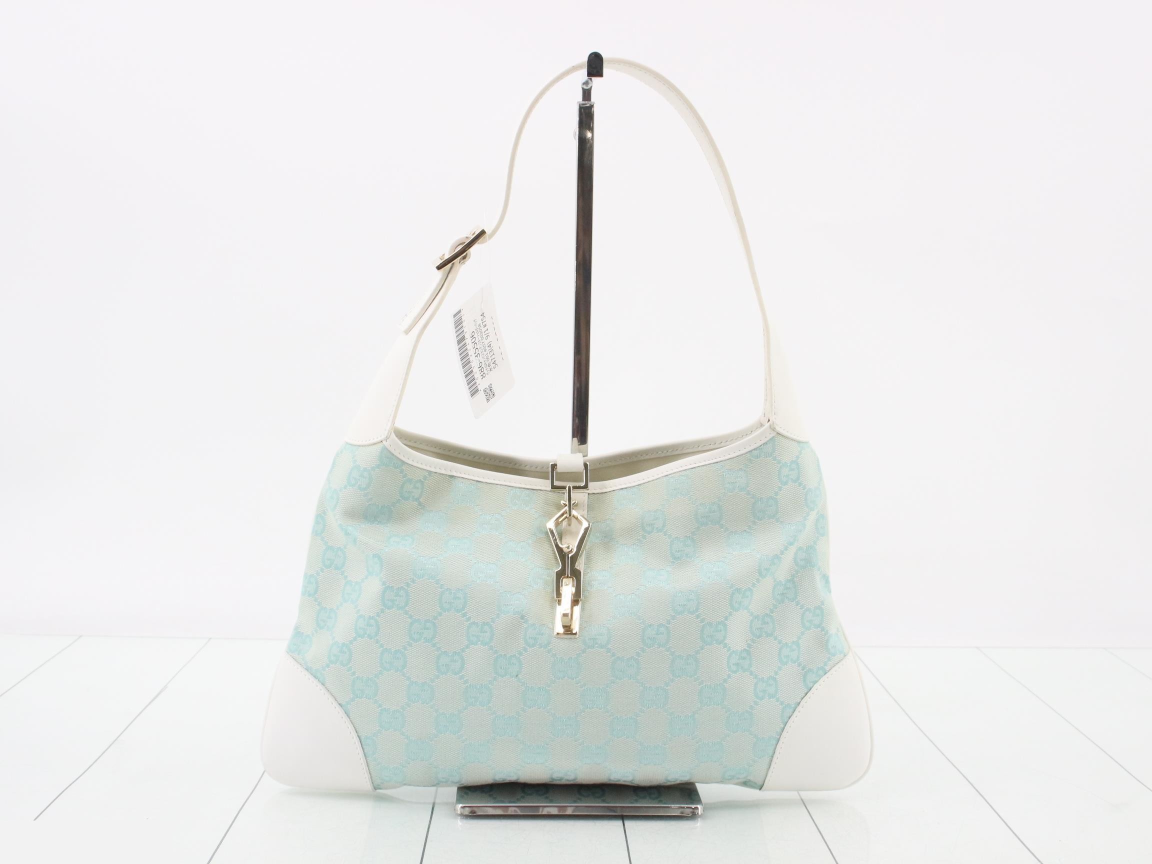 GG Canvas Kandinsky Shoulder Bag, Light Blue, 001 4057