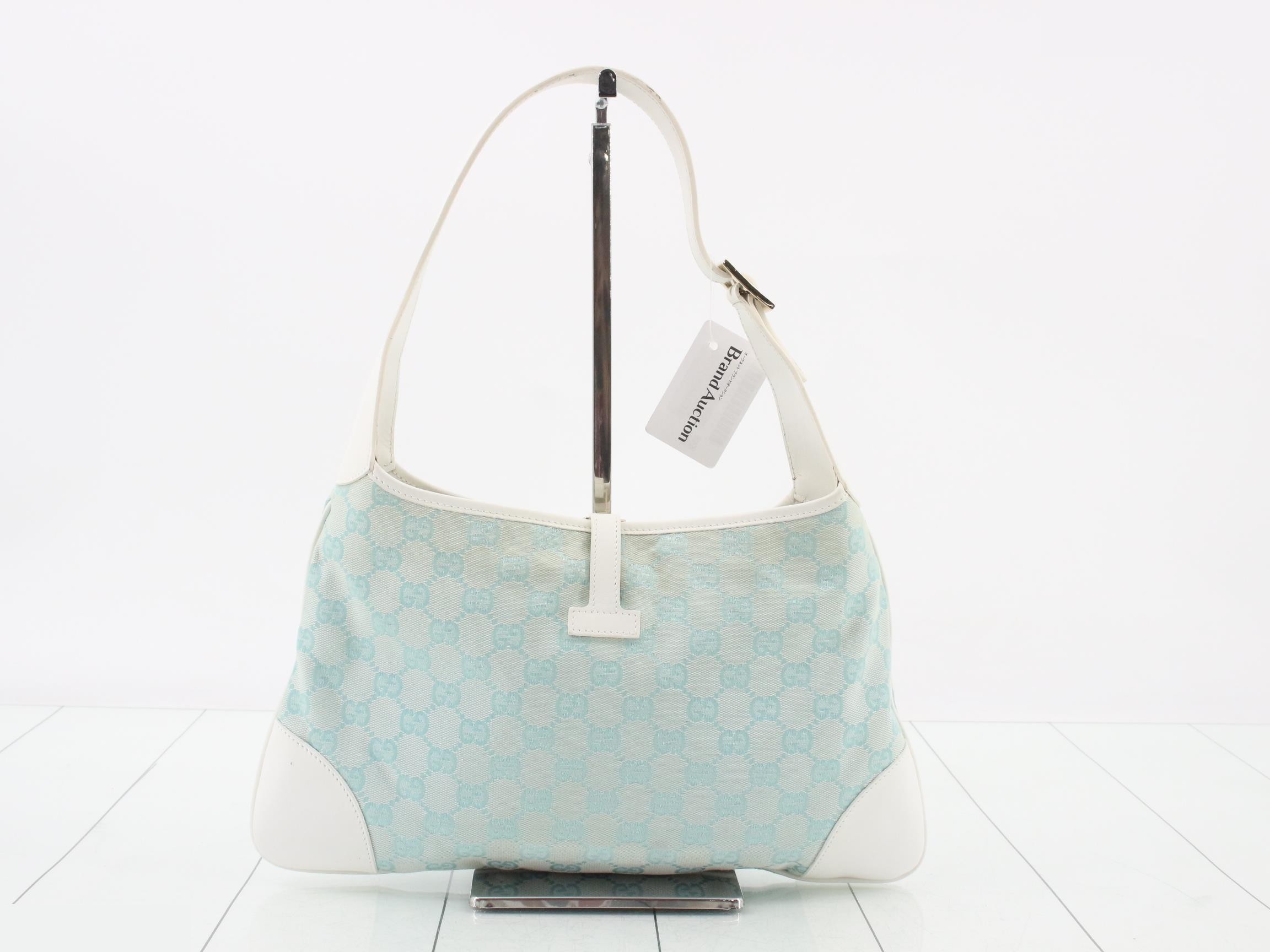 GG Canvas Kandinsky Shoulder Bag, Light Blue, 001 4057 — view 2
