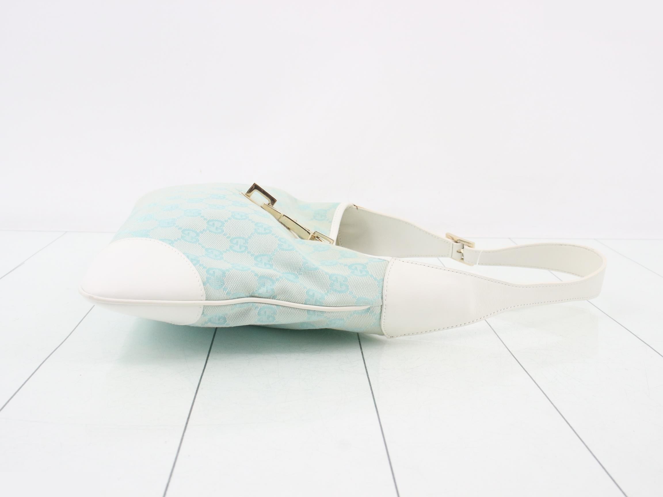 GG Canvas Kandinsky Shoulder Bag, Light Blue, 001 4057 — view 3