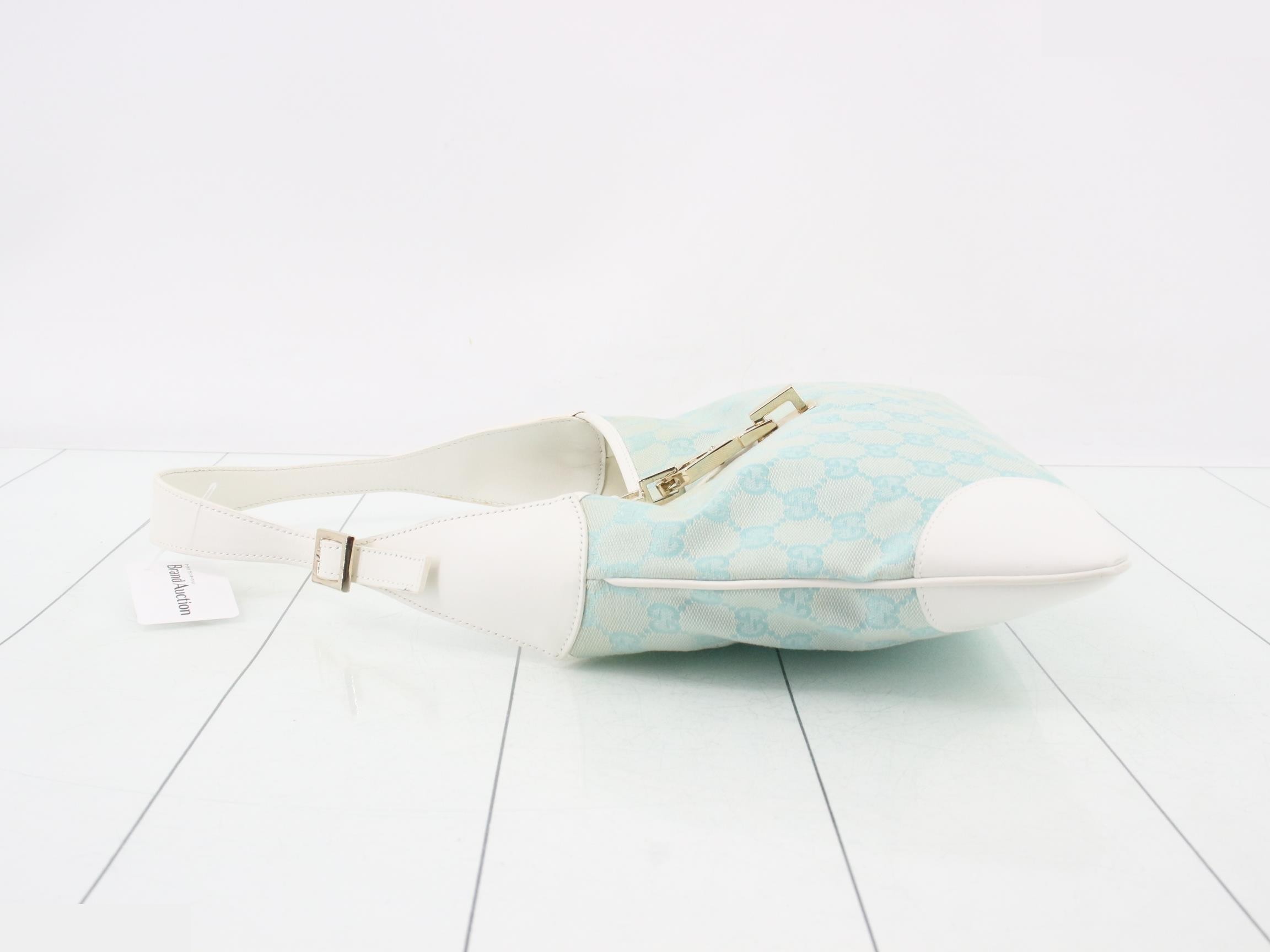 GG Canvas Kandinsky Shoulder Bag, Light Blue, 001 4057 — view 4