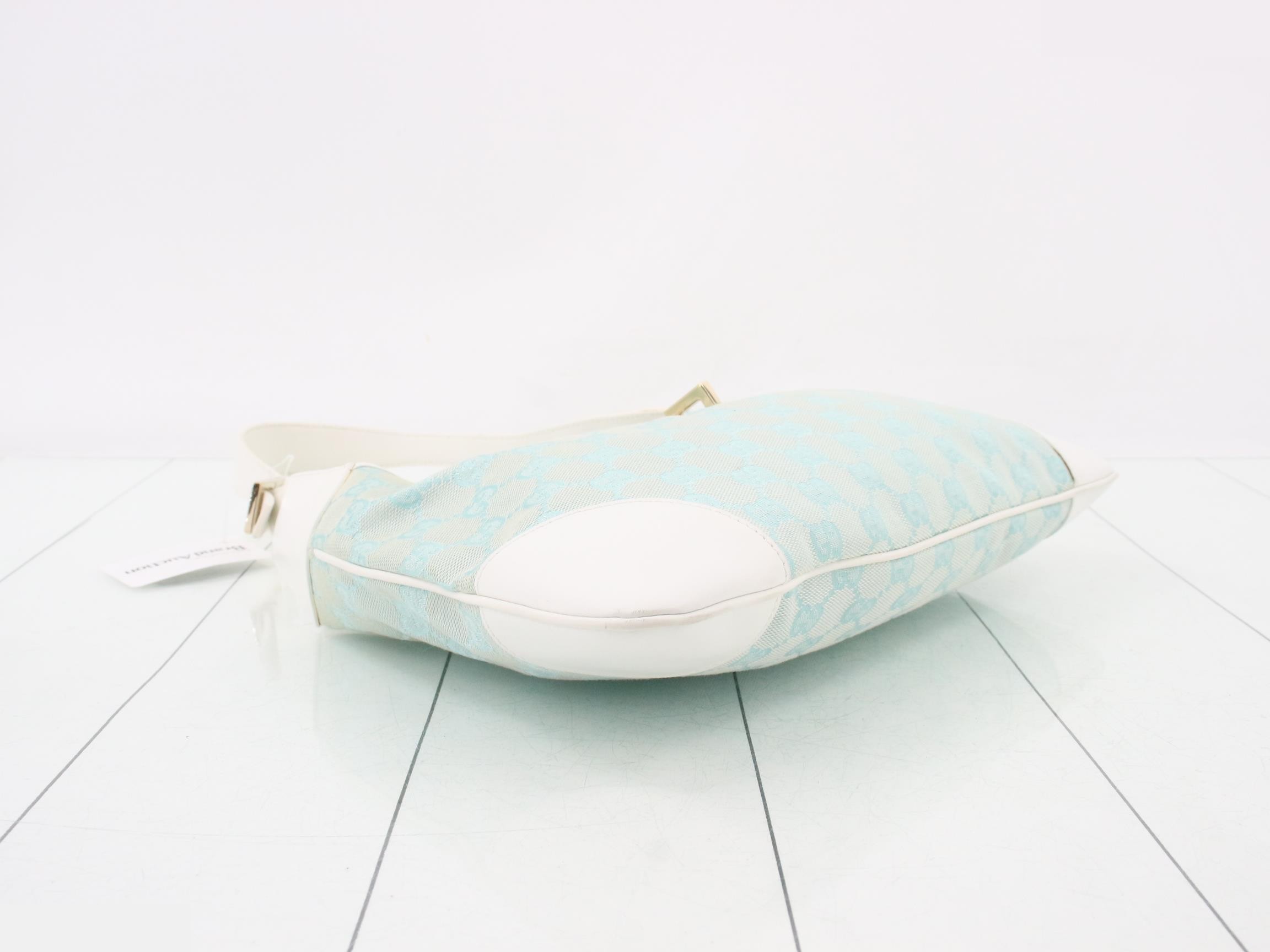 GG Canvas Kandinsky Shoulder Bag, Light Blue, 001 4057 — view 5
