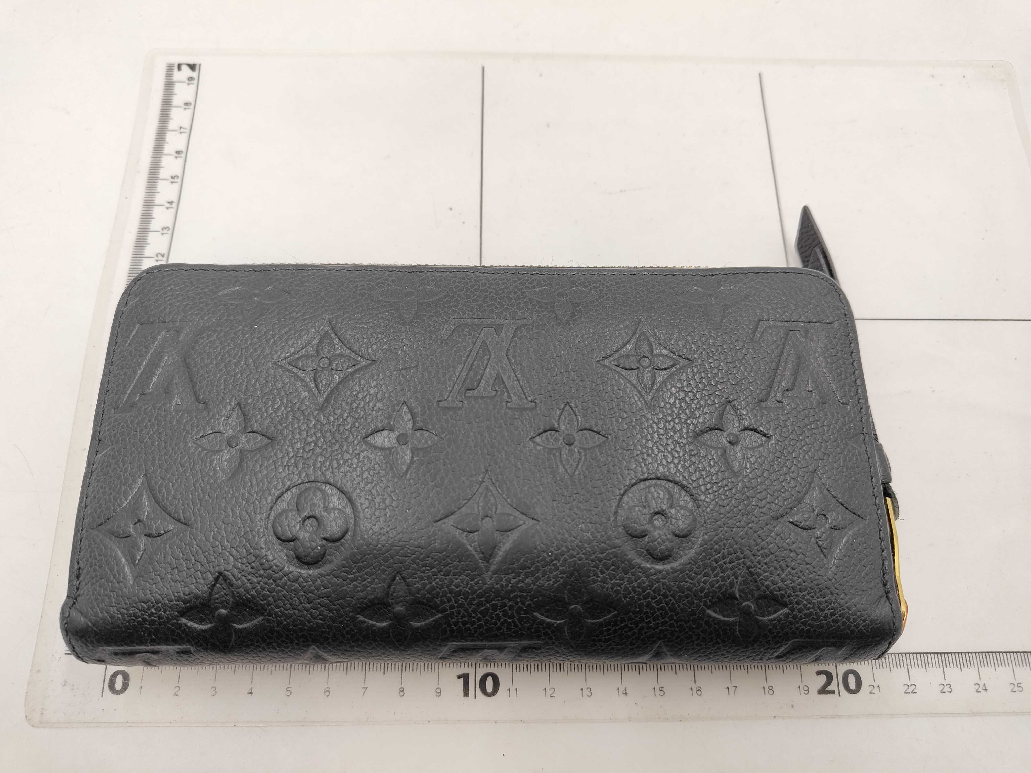 Monogram Empreinte LV Long Wallet Black — view 2