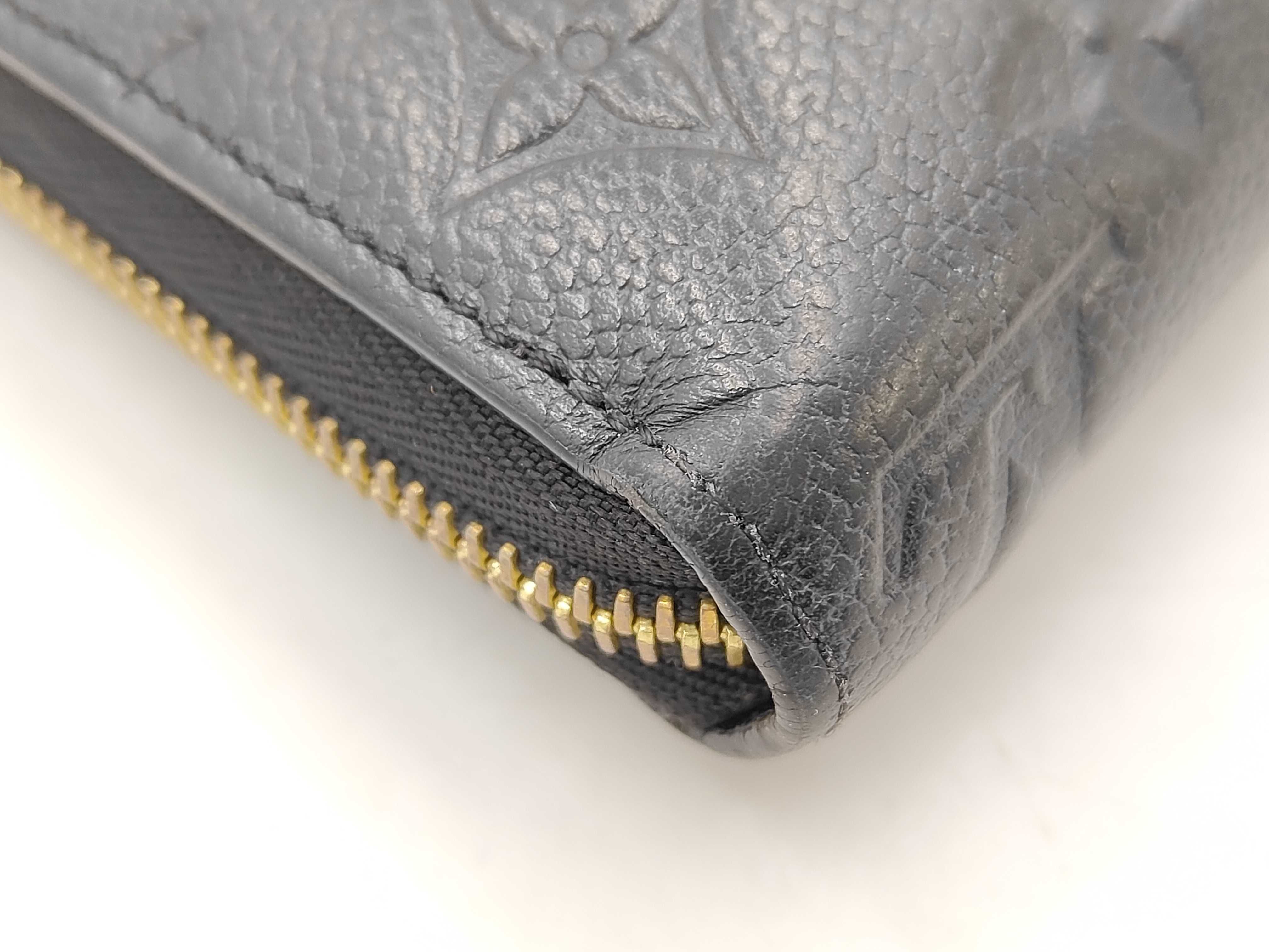 Monogram Empreinte LV Long Wallet Black — view 3