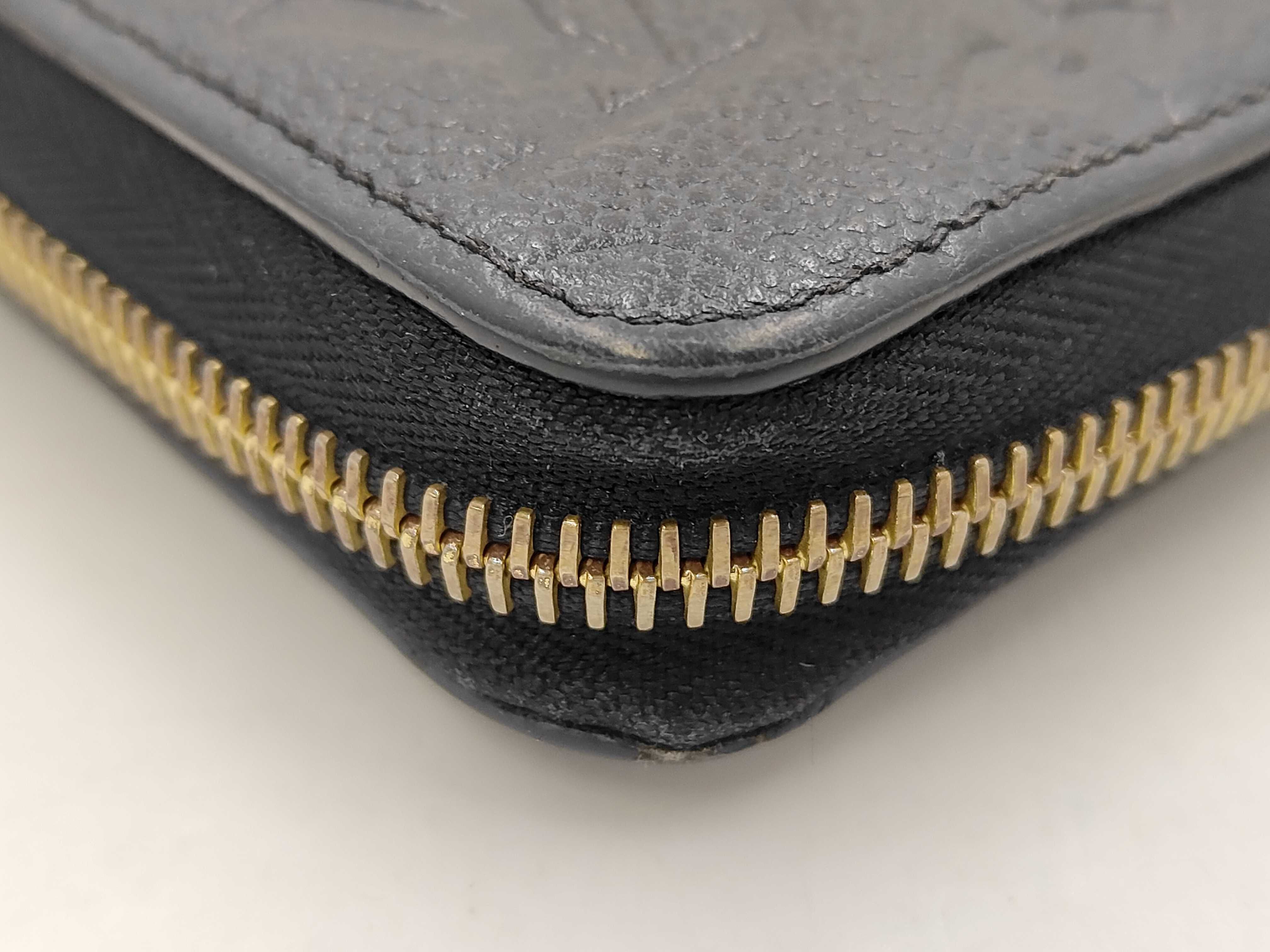 Monogram Empreinte LV Long Wallet Black — view 8