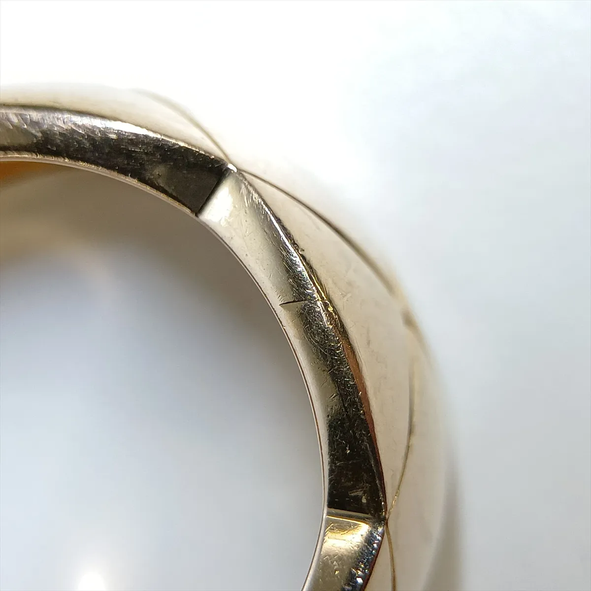 Coco Crush Ring, 750 (BG), 12.1g, Size 56, CK6770, Metal — view 9