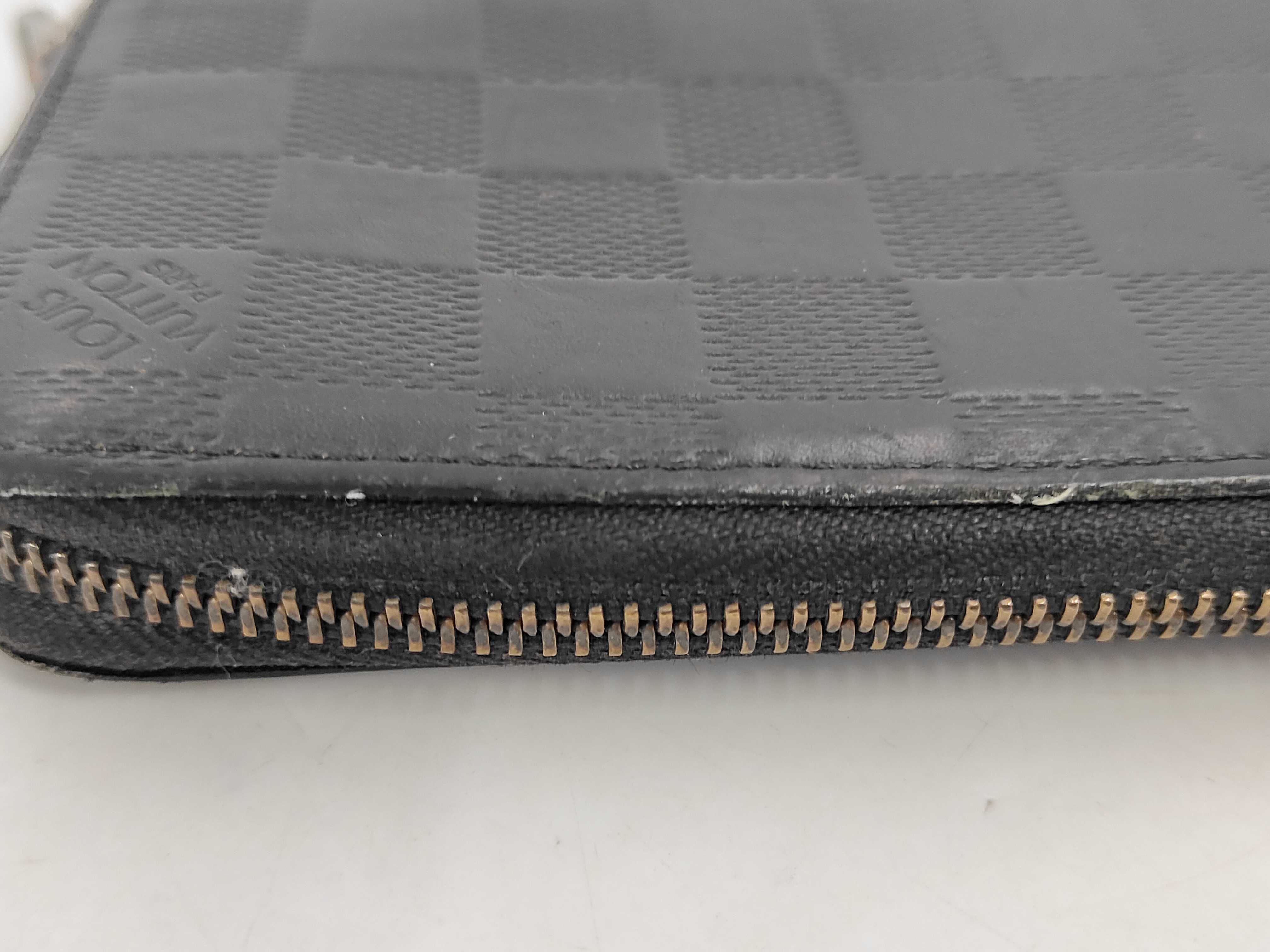 Damier Graphite / Long Wallet / Leather Wallet — view 5