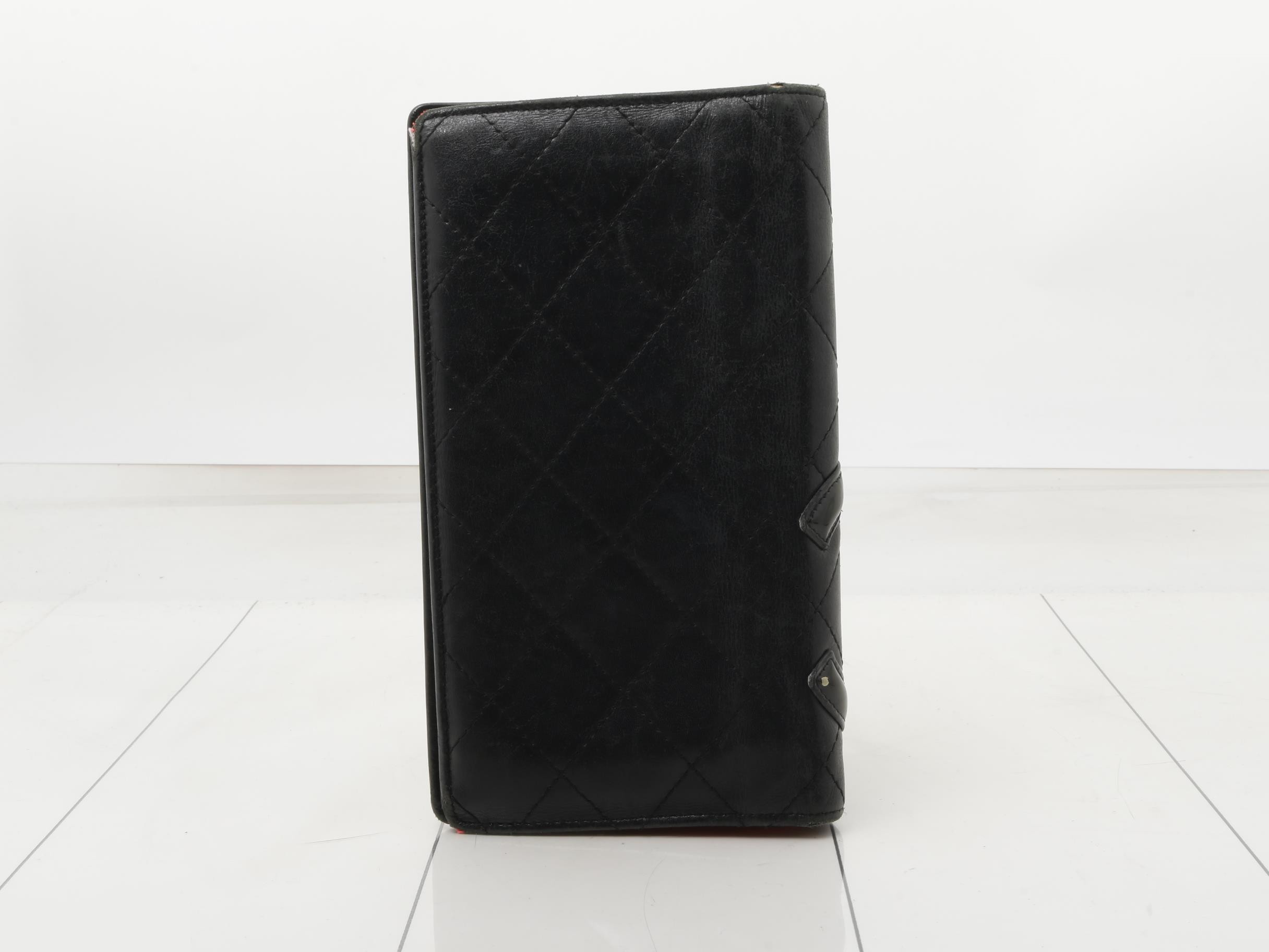 Cambon Line (bag) and wallet, black. — view 2