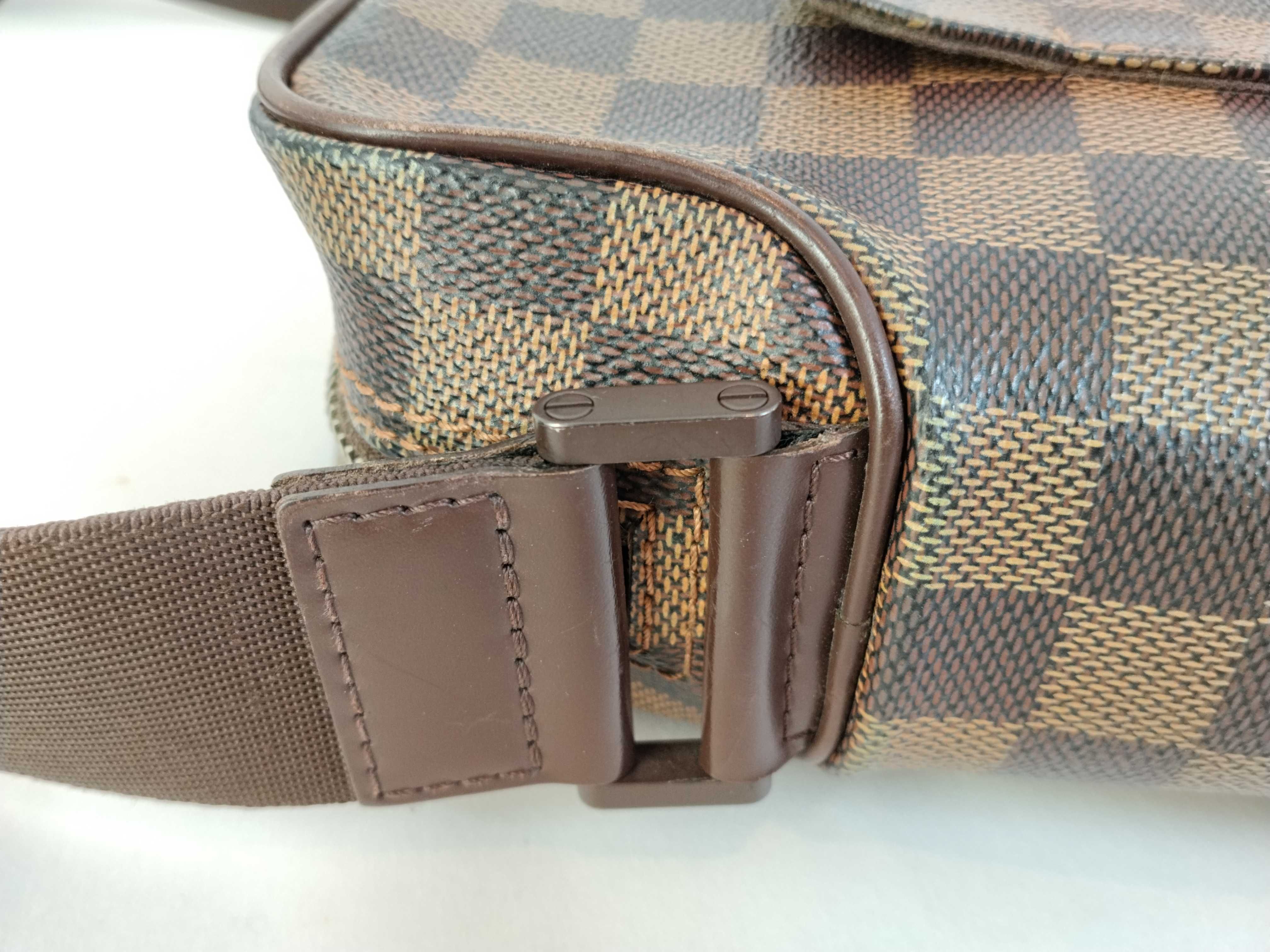 Damier Olaf PM N41442 MI0066 Brown Shoulder Bag — view 5