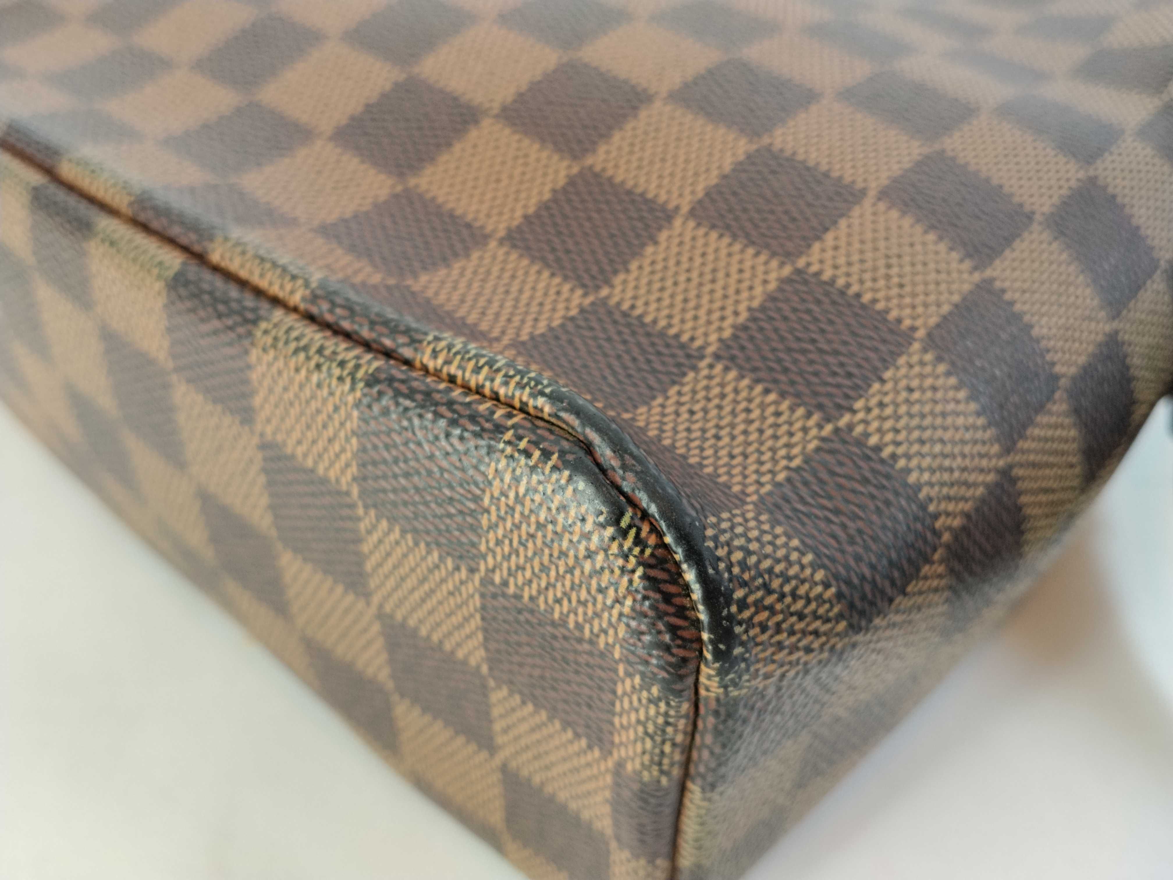 Damier Olaf PM N41442 MI0066 Brown Shoulder Bag — view 6