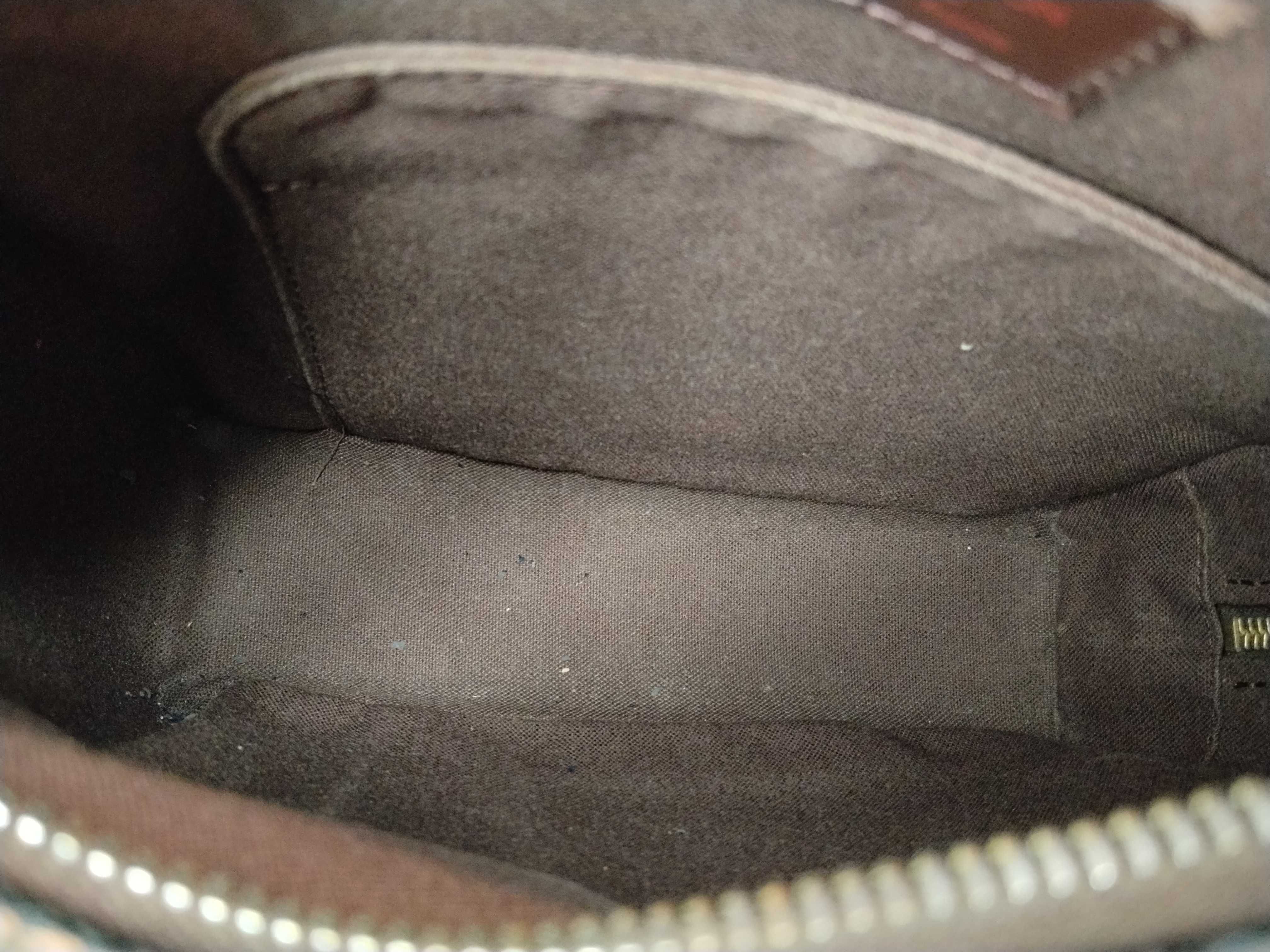 Damier Olaf PM N41442 MI0066 Brown Shoulder Bag — view 9