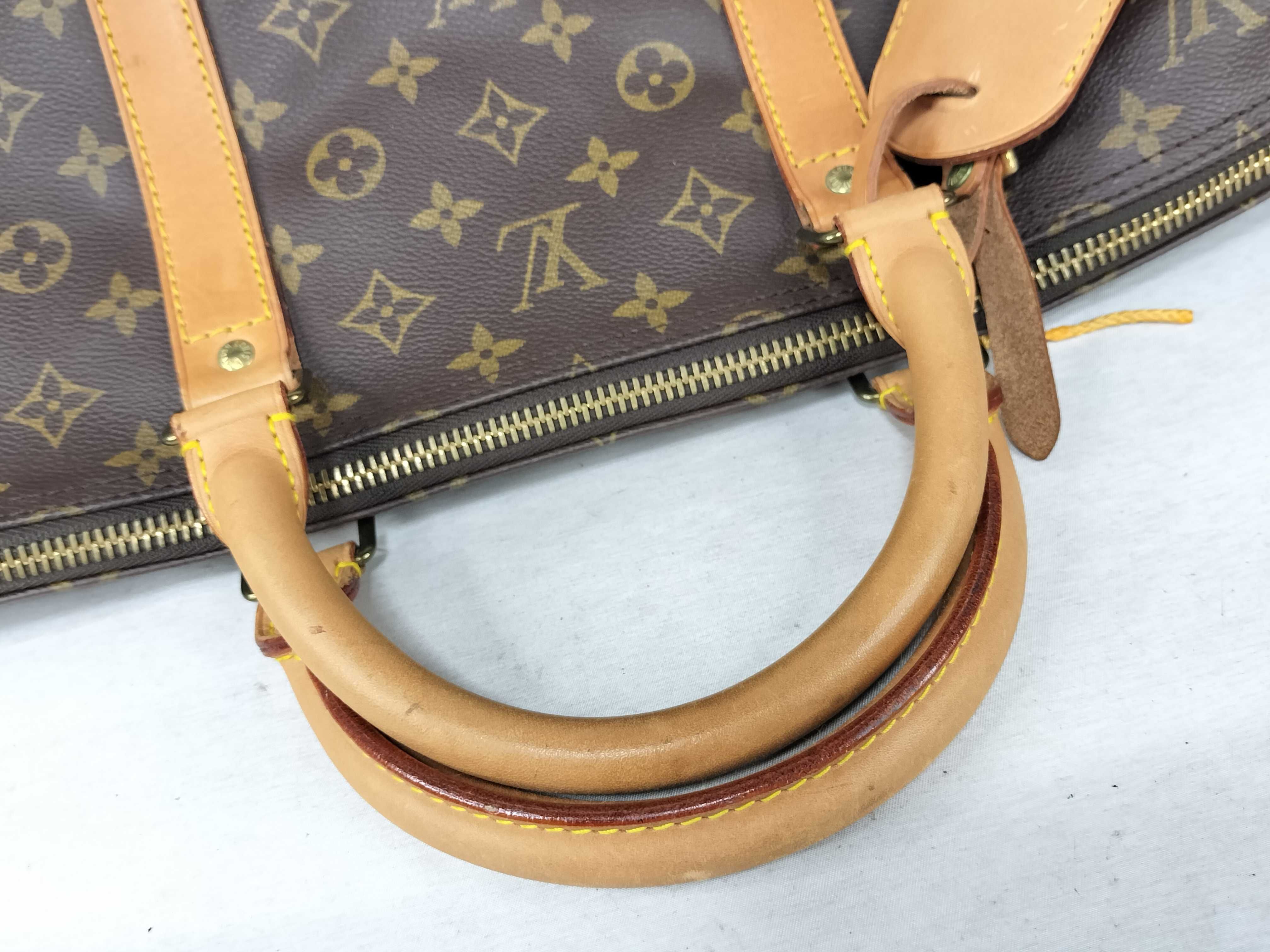 Monogram Keepall 60 Bandoulière Boston Bag — view 3